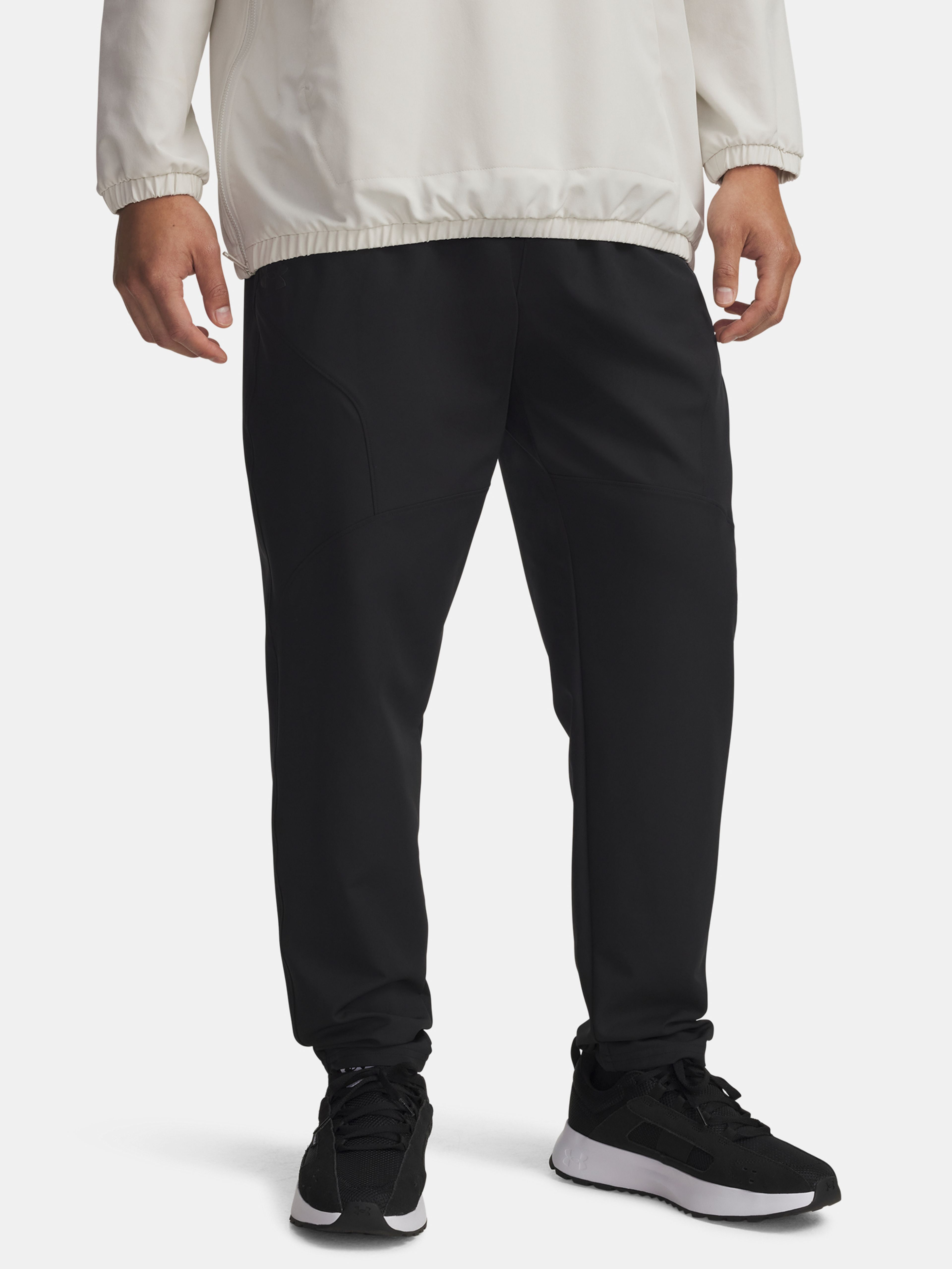 Férfi sportnadrág Under Armour UA Unstoppable Tapered Pants-BLK
