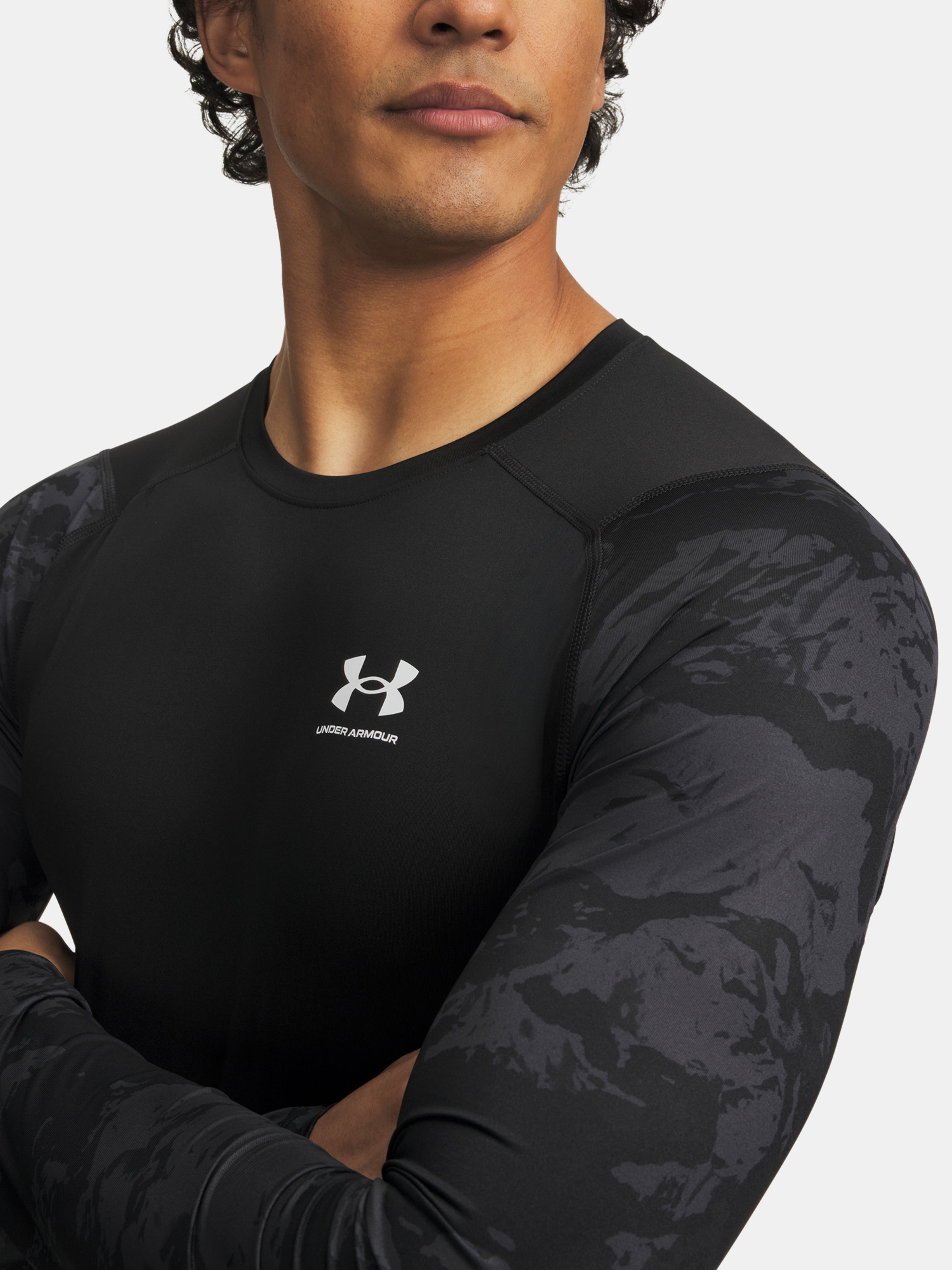 Pánske tričko Under Armour UA HG Armour Comp CB LS - 003