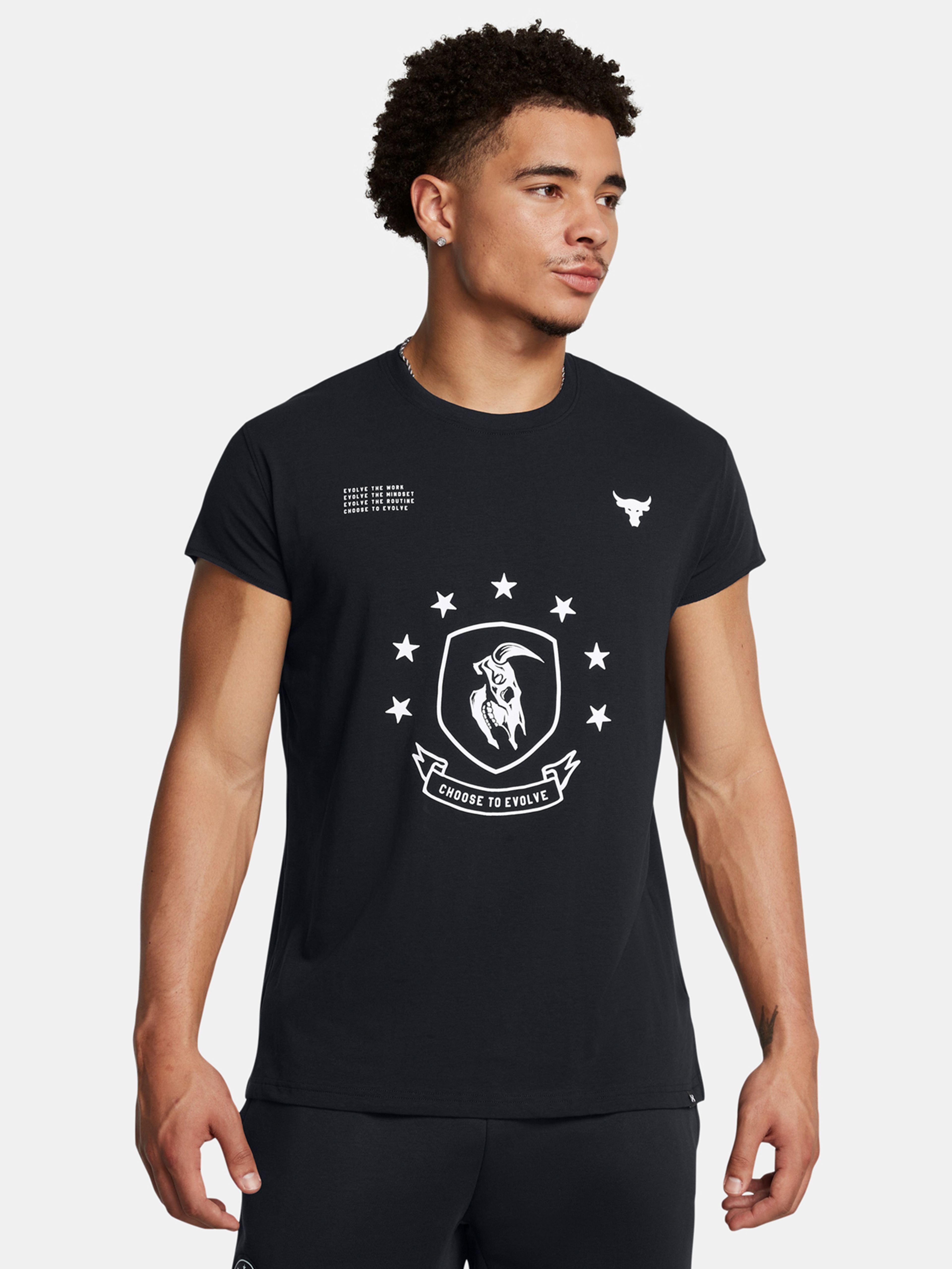 Férfi póló Under Armour UA Pjt Rck Evolve Cap Slv T