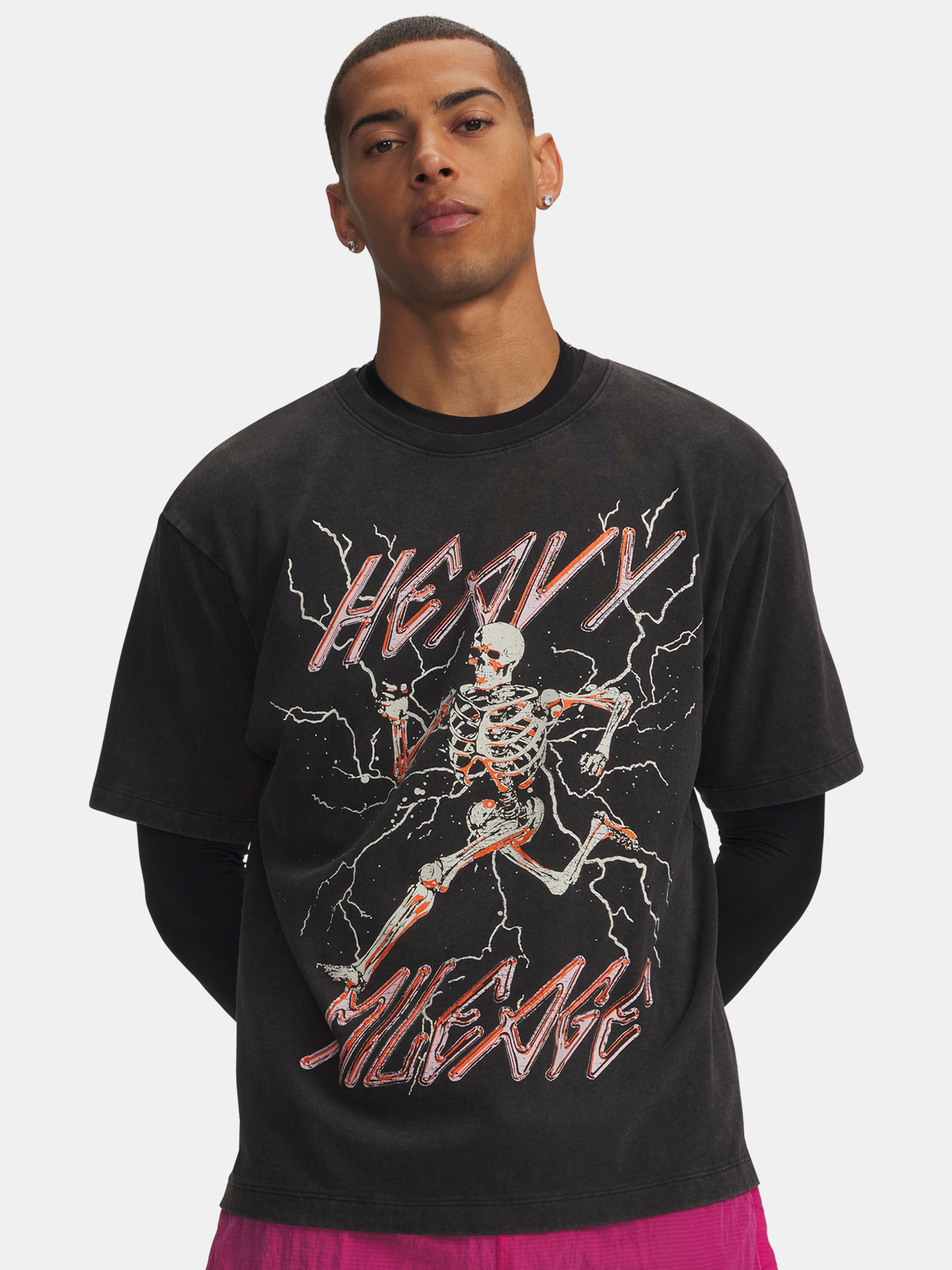 Meeste t-särk Under Armour UA HB Run HW Wash Miles SS - 001