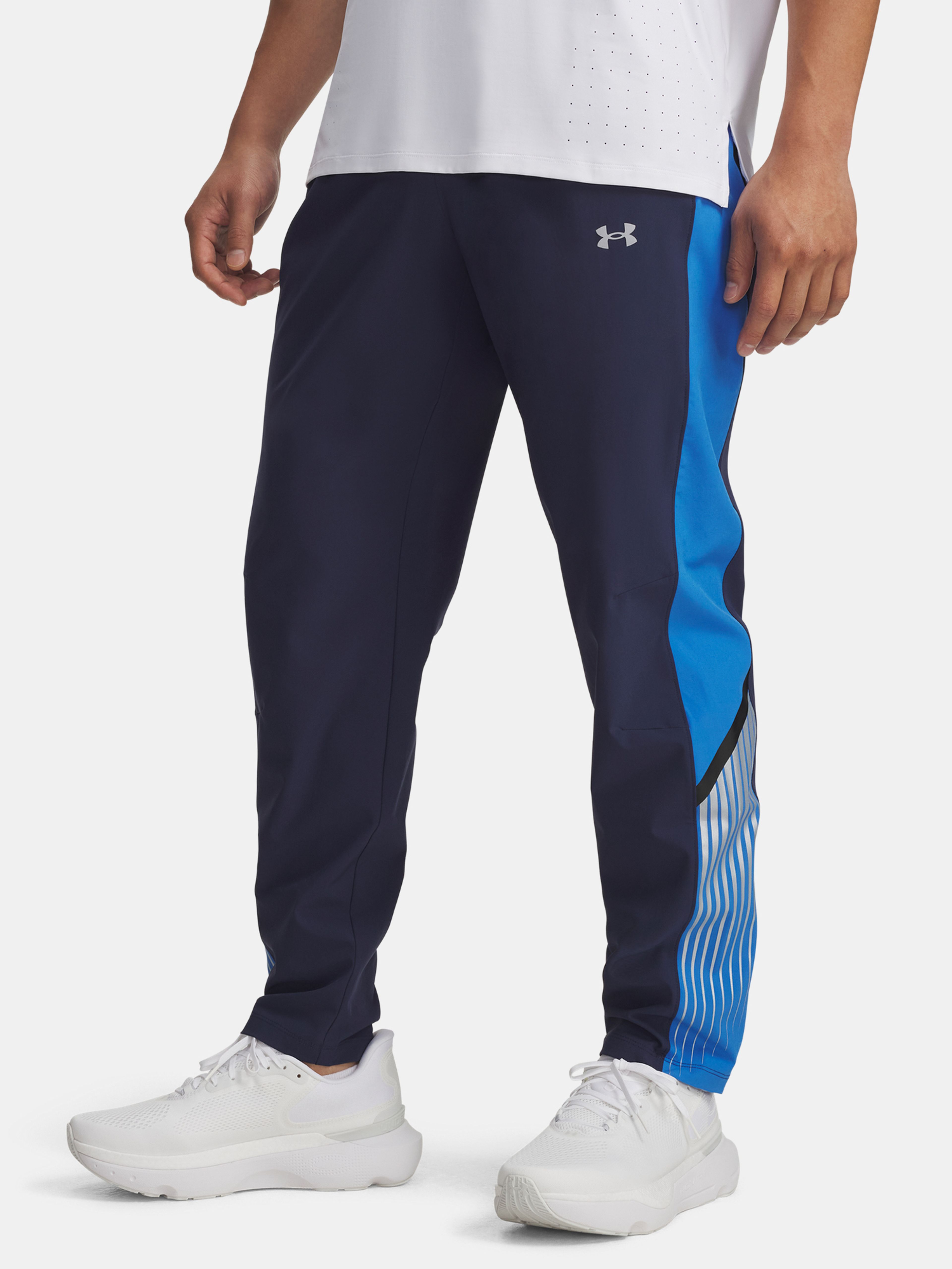 Moške športne hlače Under Armour UA Velociti Storm Pant-BLU