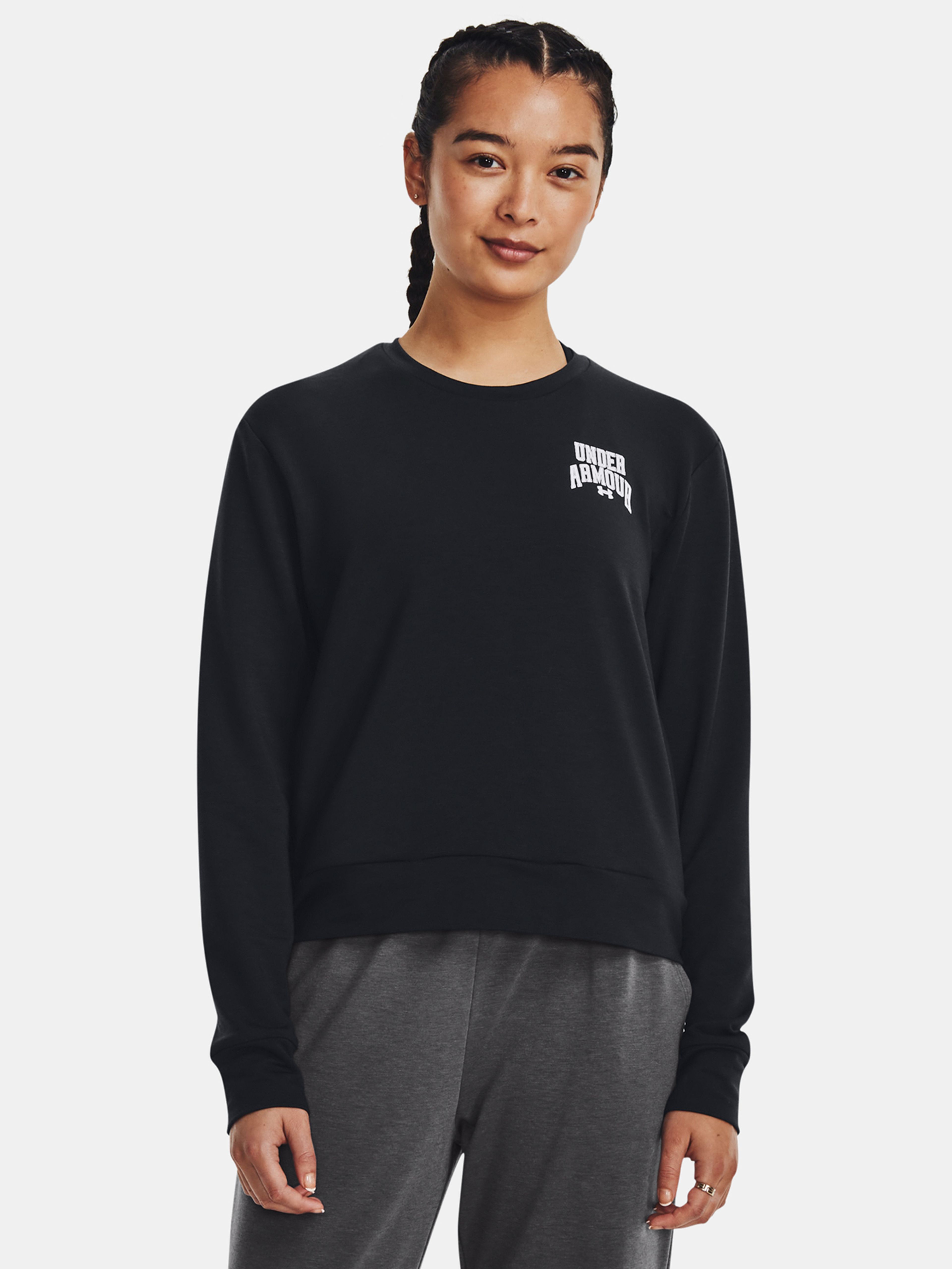 Női felső Under Armour UA Rival Terry Graphic Crew