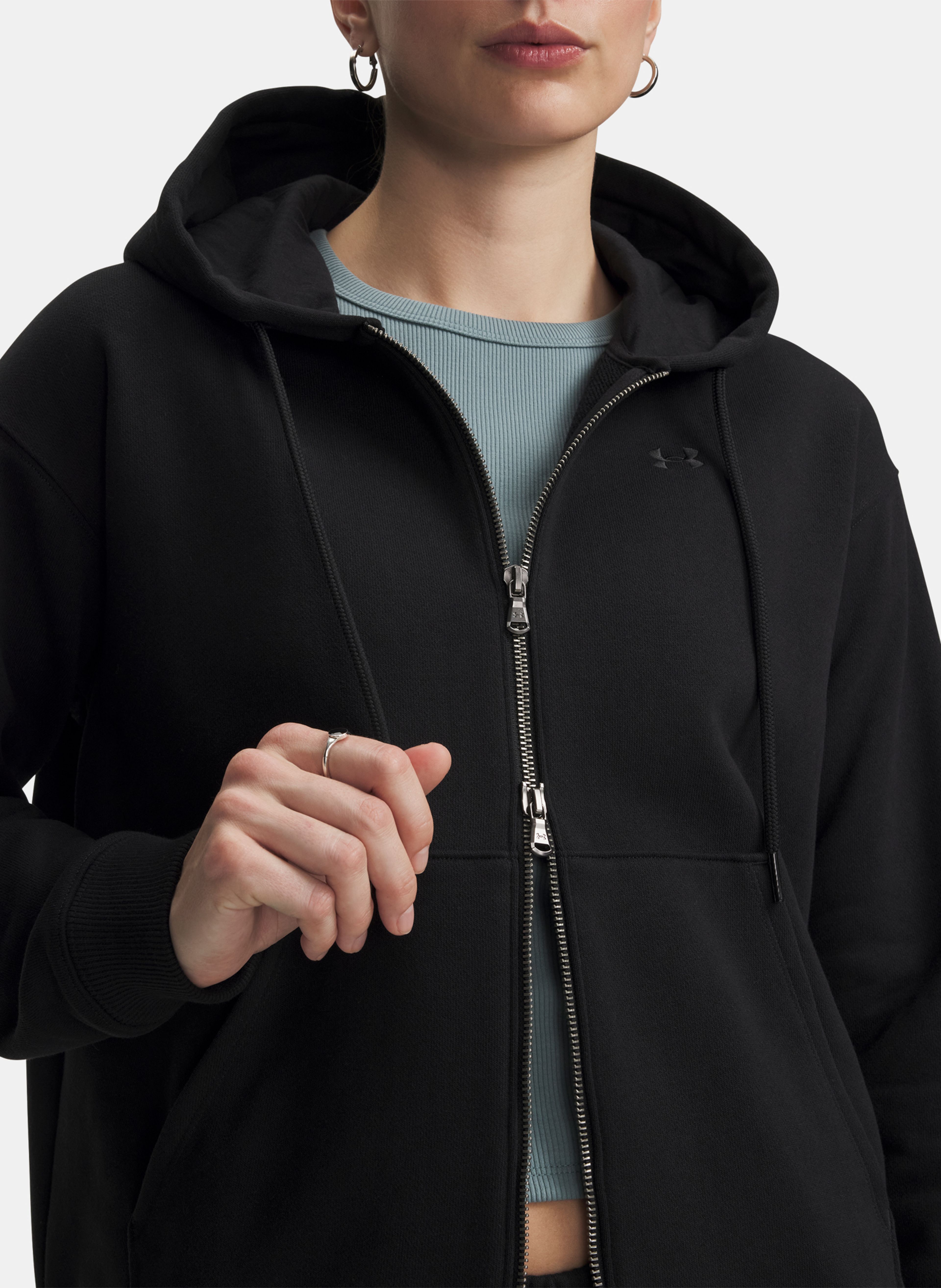 Dámská mikina Under Armour UA Icon HWT Terry FZ - 003