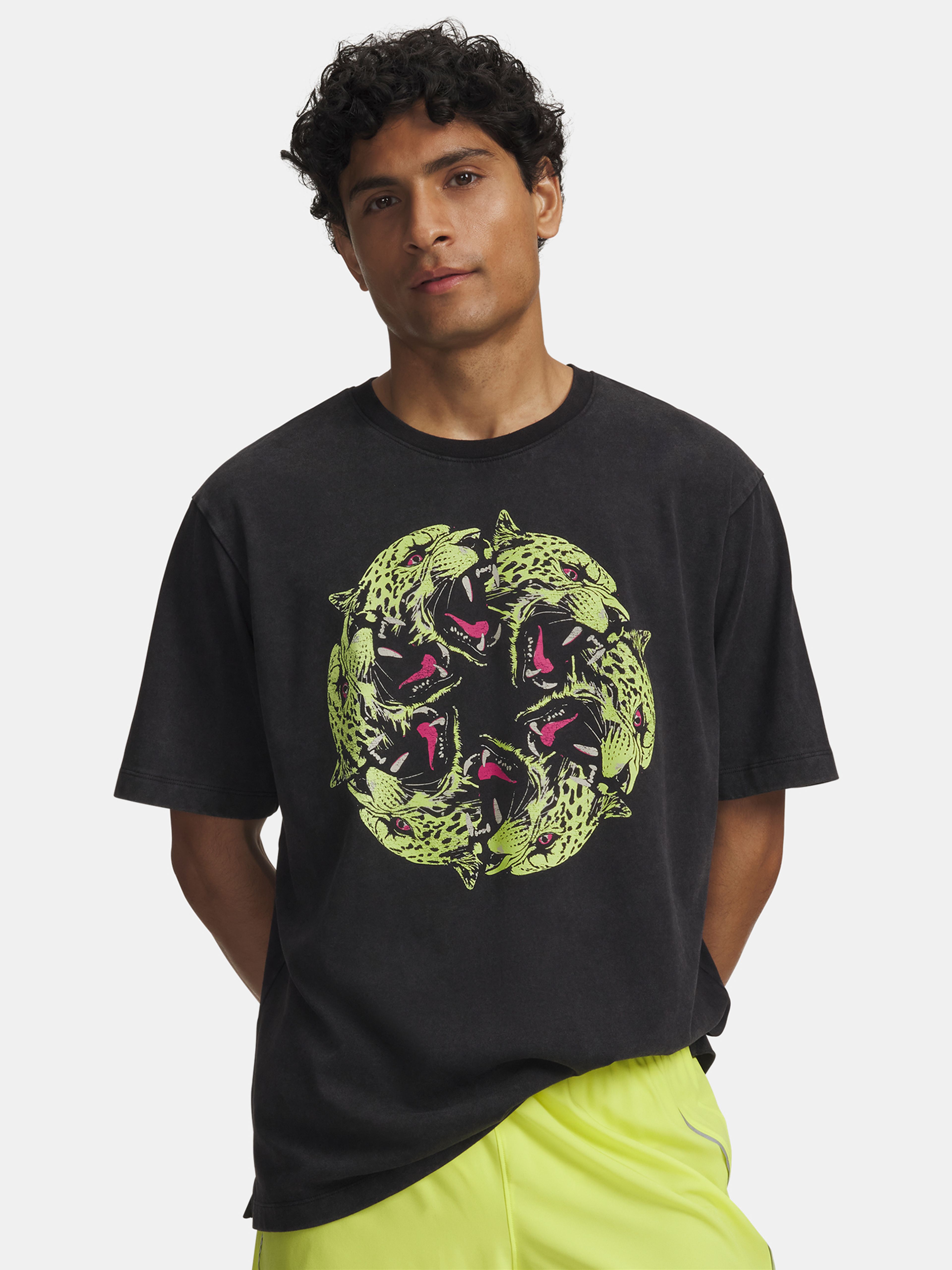 Pánske tričko Under Armour UA HB Run HW Wash Rvltn SS - 001