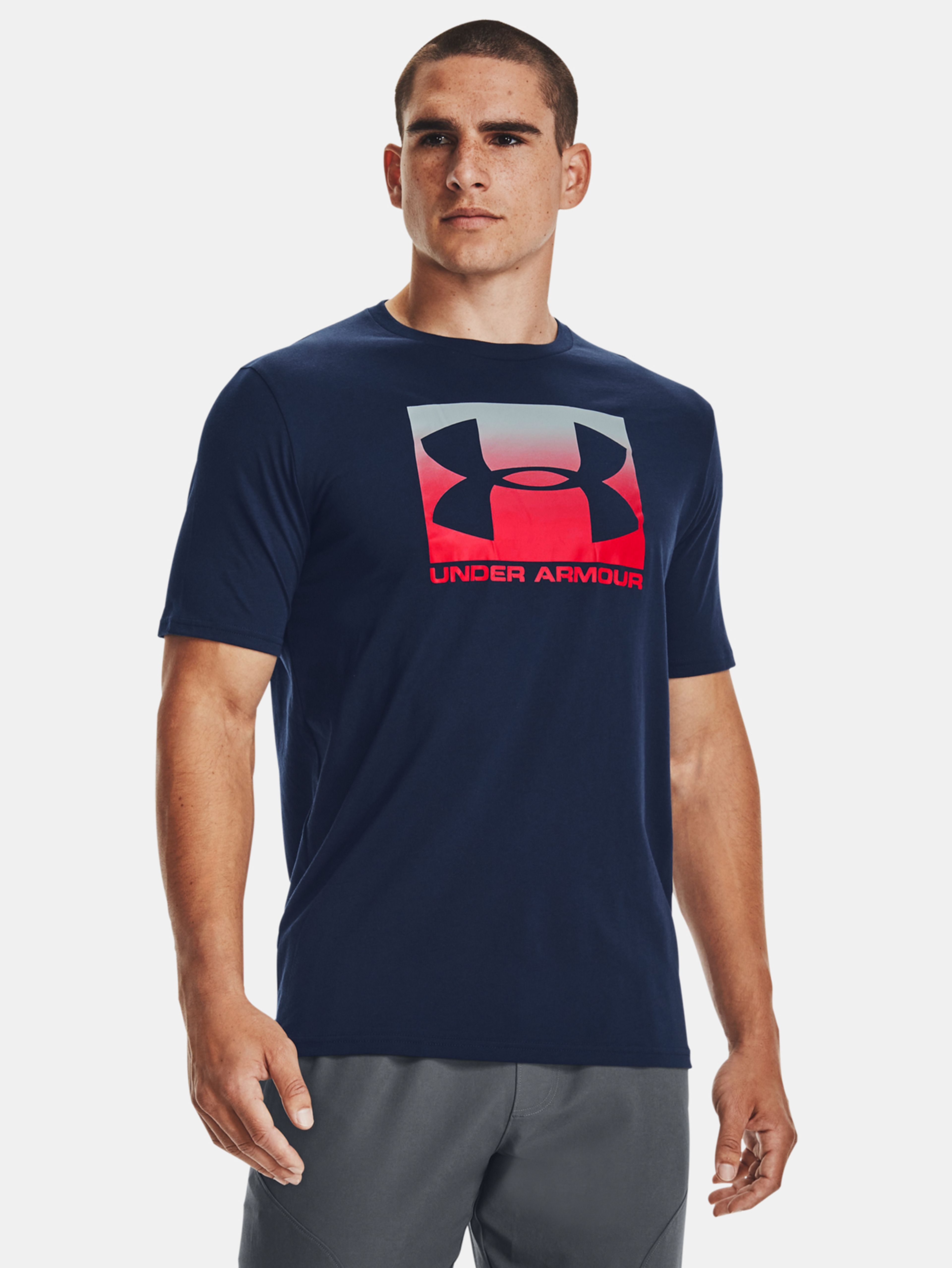 Meeste t-särk Under Armour BOXED SPORTSTYLE SS