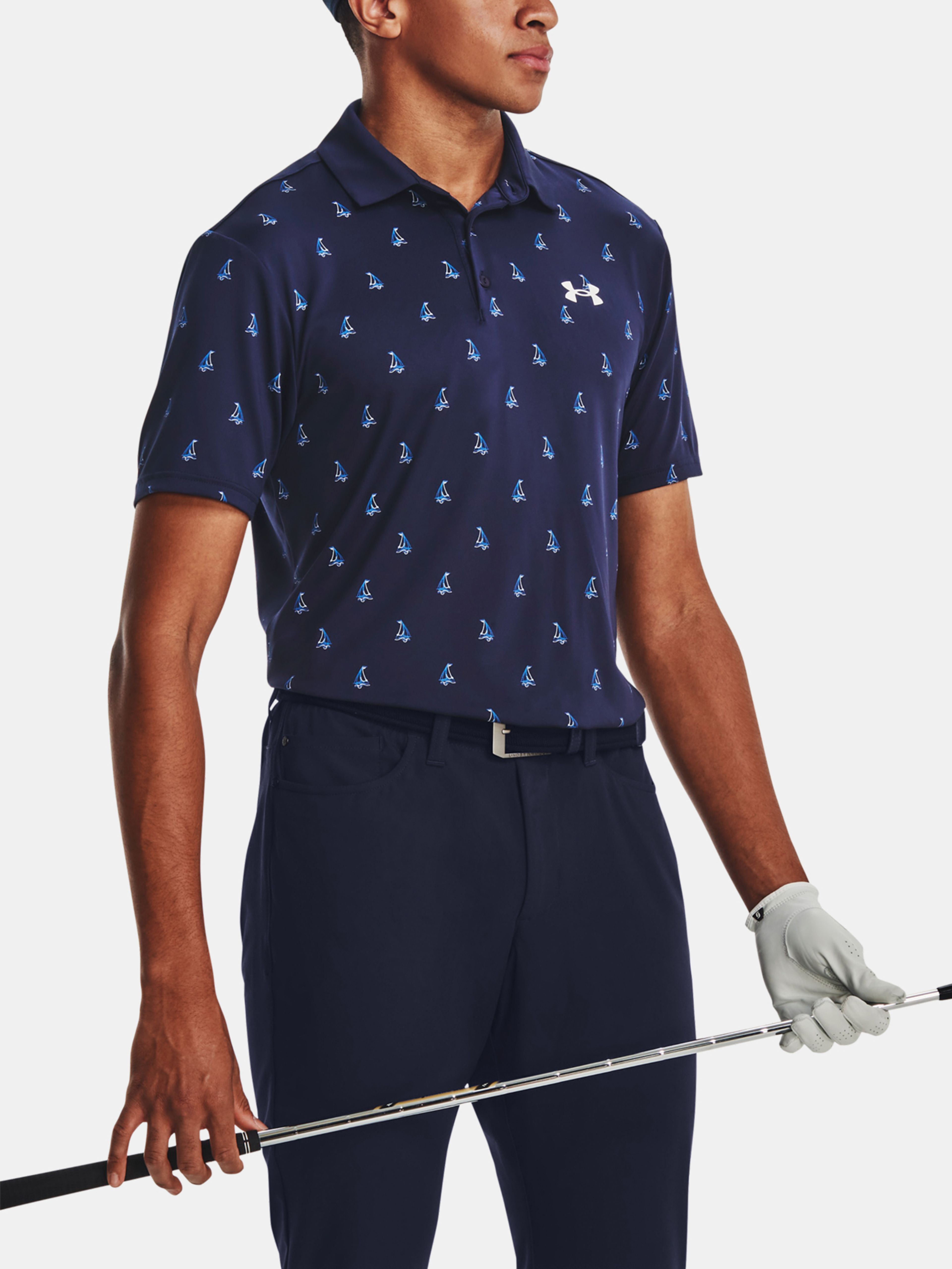 Férfi póló Under Armour UA Playoff 3.0 Printed Polo