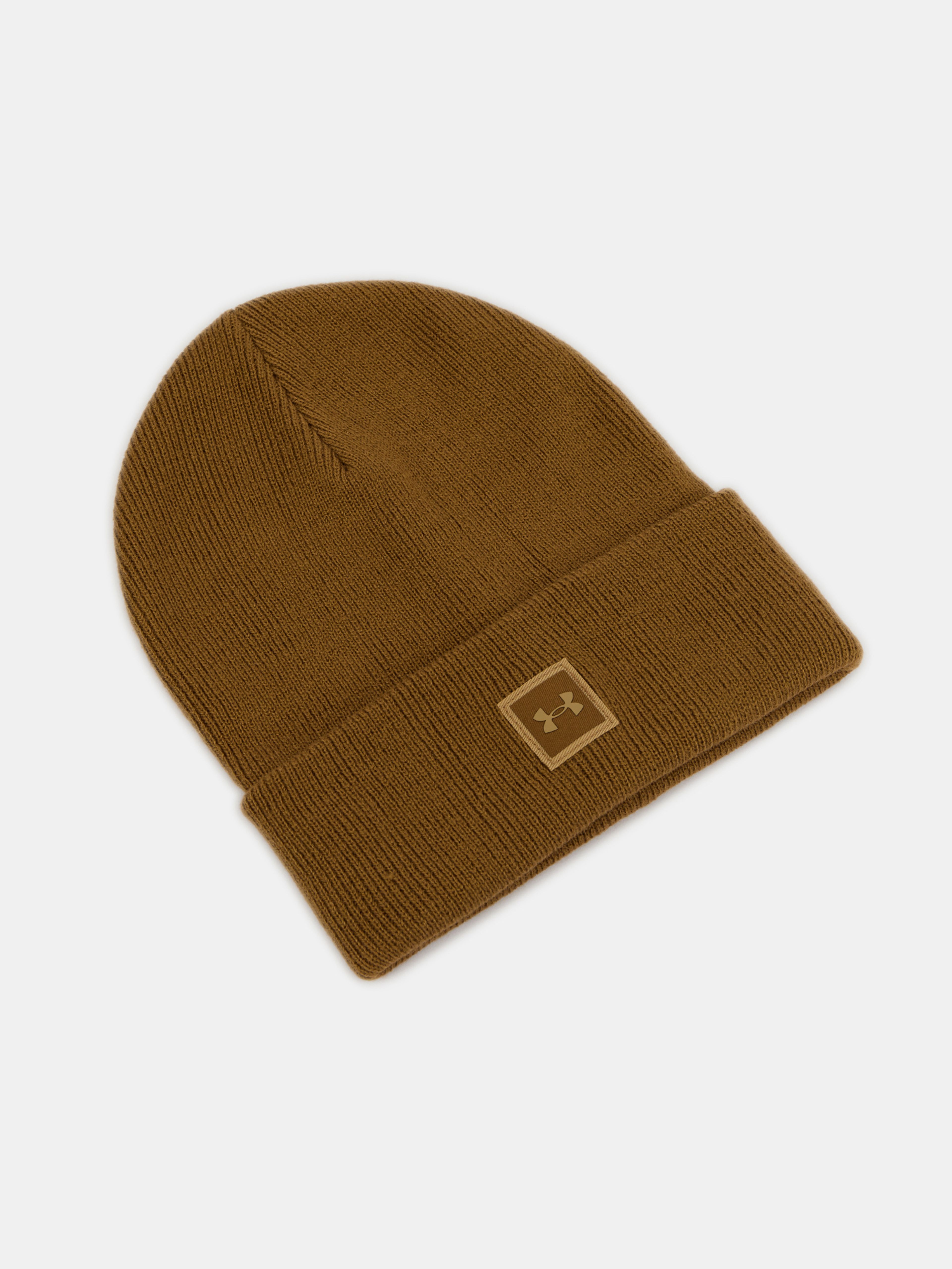 Pánská čepice Under Armour UA Halftime Knit Beanie-BRN