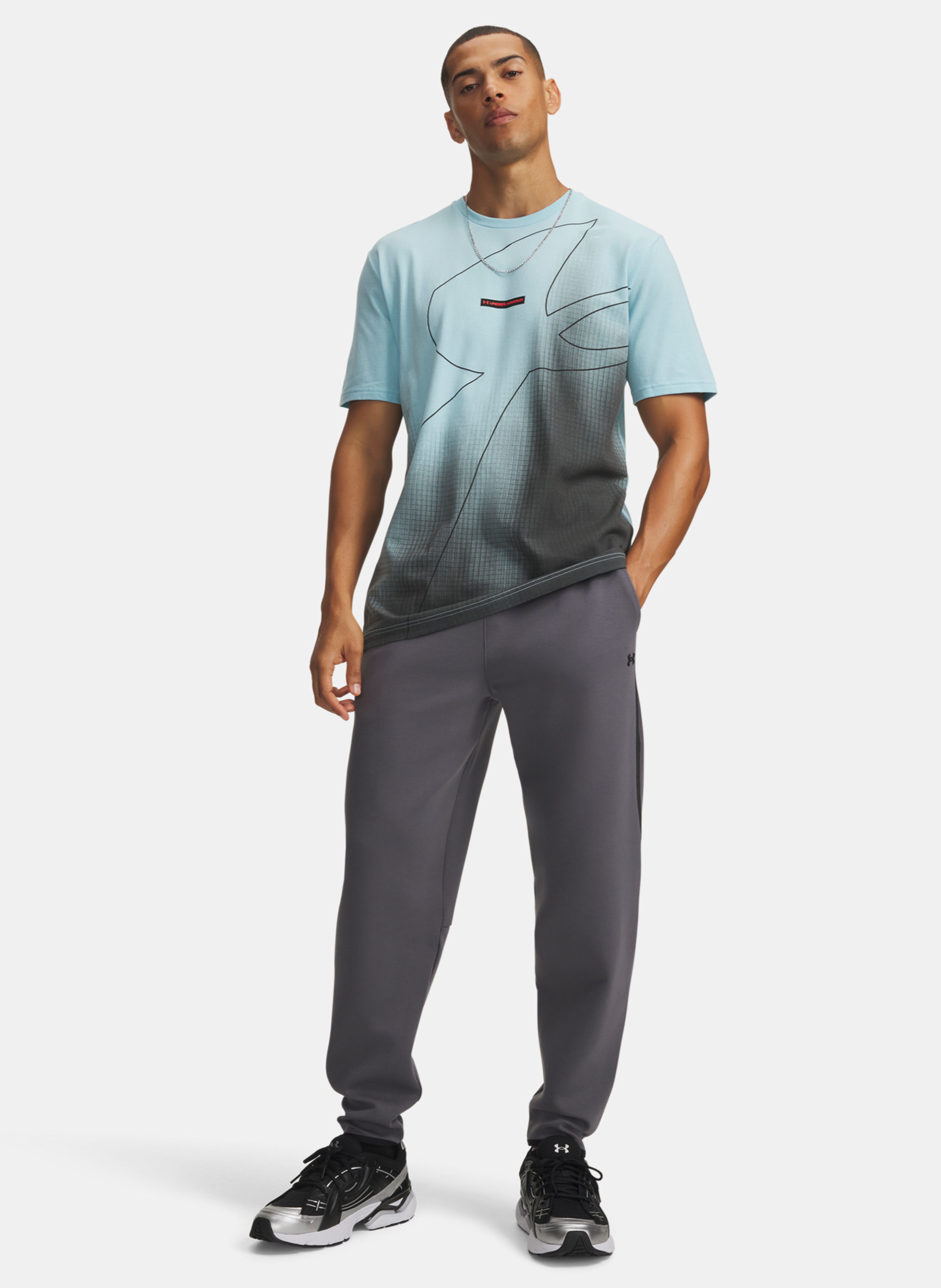 Moške spodnji del trenirke Under Armour UA Unstoppable Flc Joggers - 004