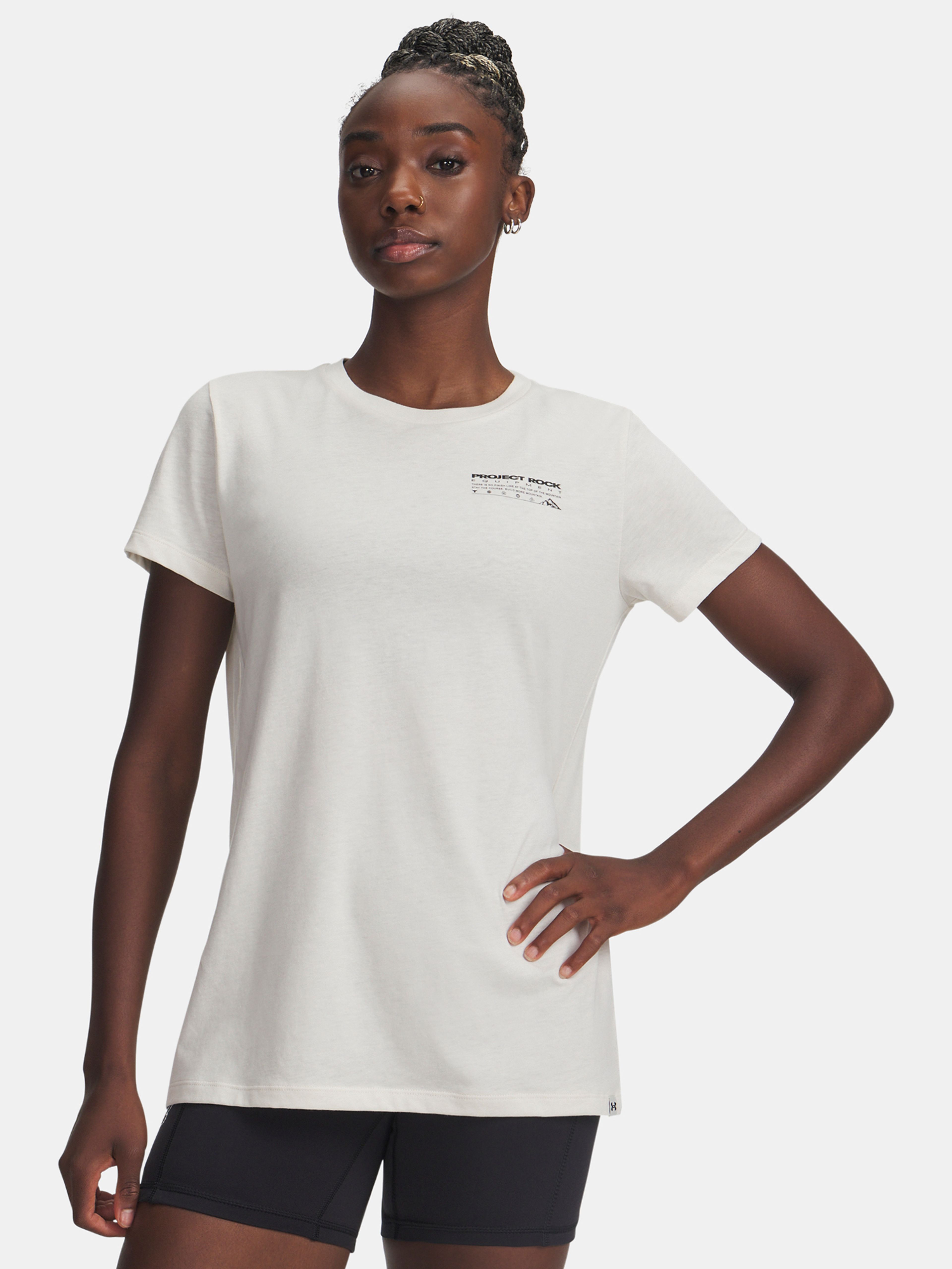 Női póló Under Armour Pjt Rck Graphic SS 2-BRN