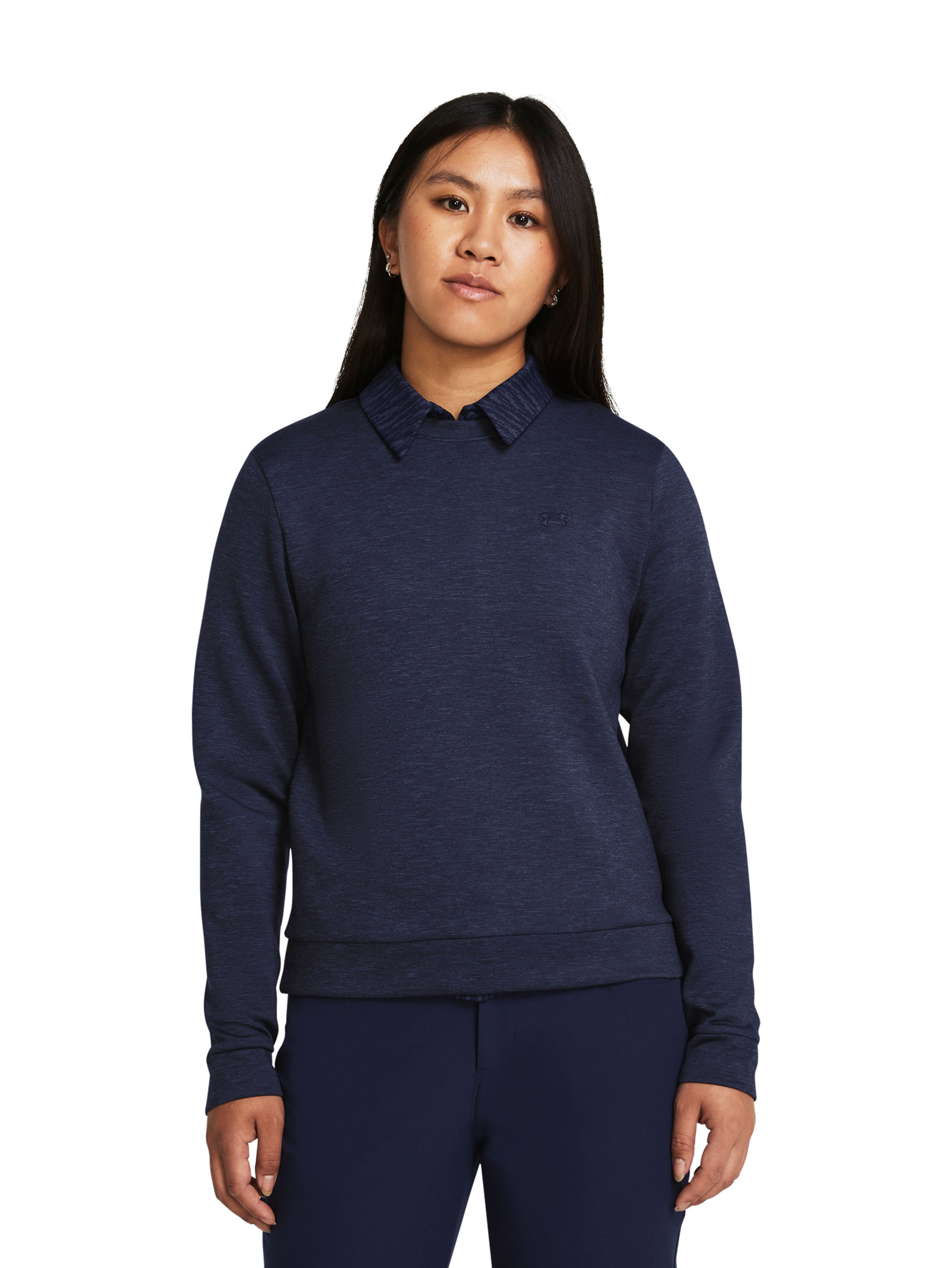 Női felső Under Armour UA Drive Midlayer Crew-BLU