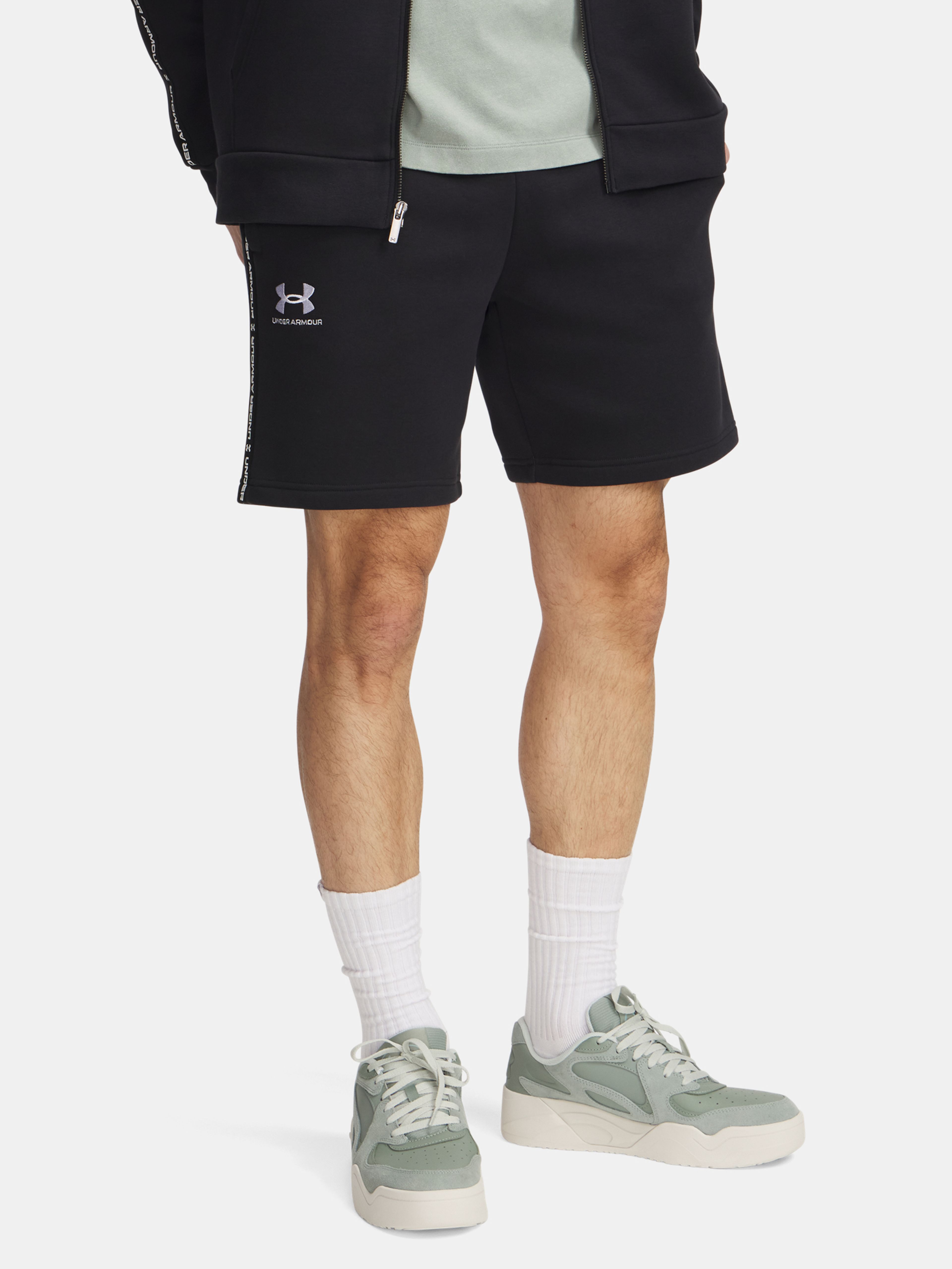 Férfi rövidnadrágok Under Armour UA Icon Fleece Short Taping