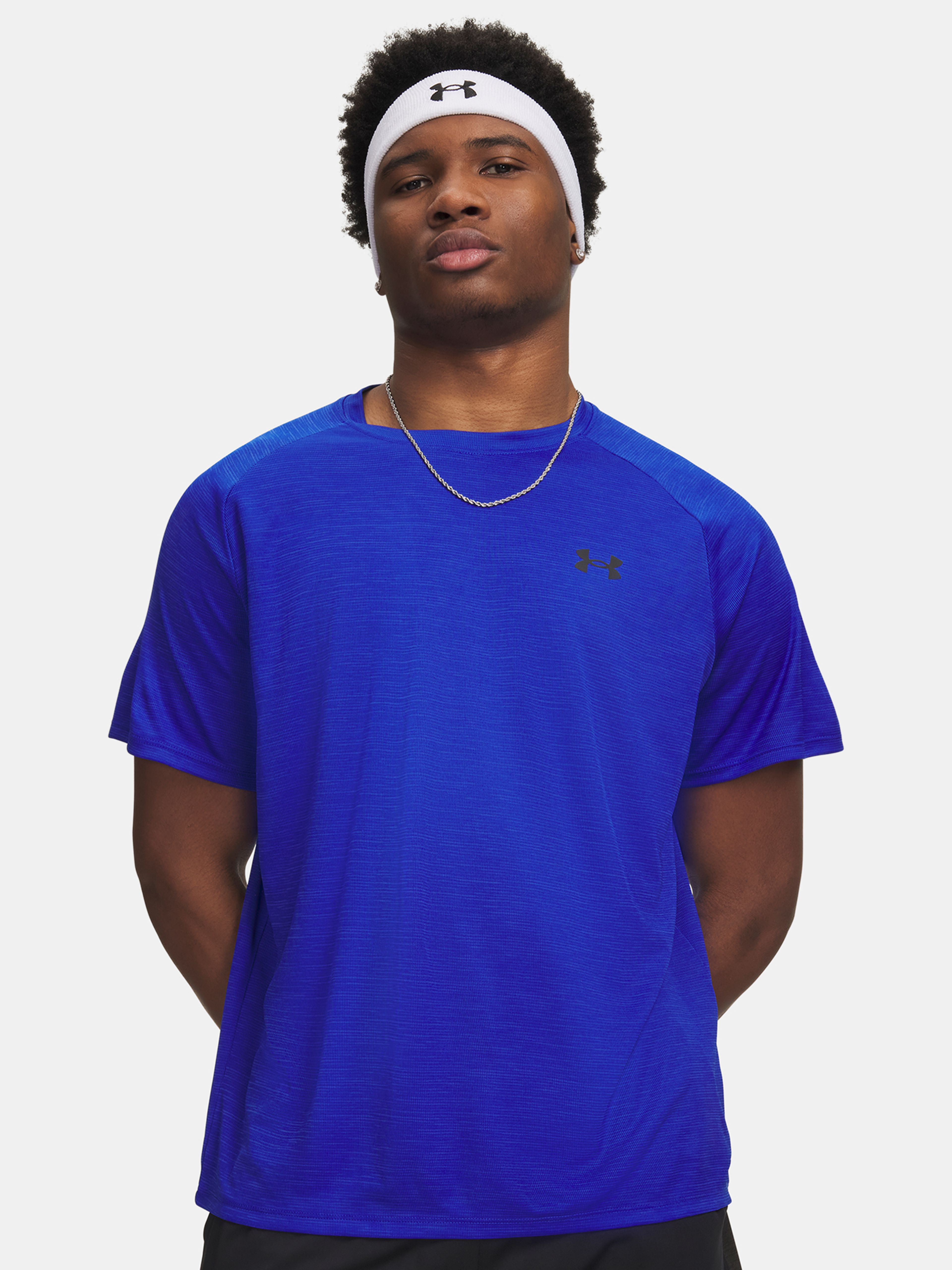Vyriški marškinėliai Under Armour UA Tech Textured SS - 001
