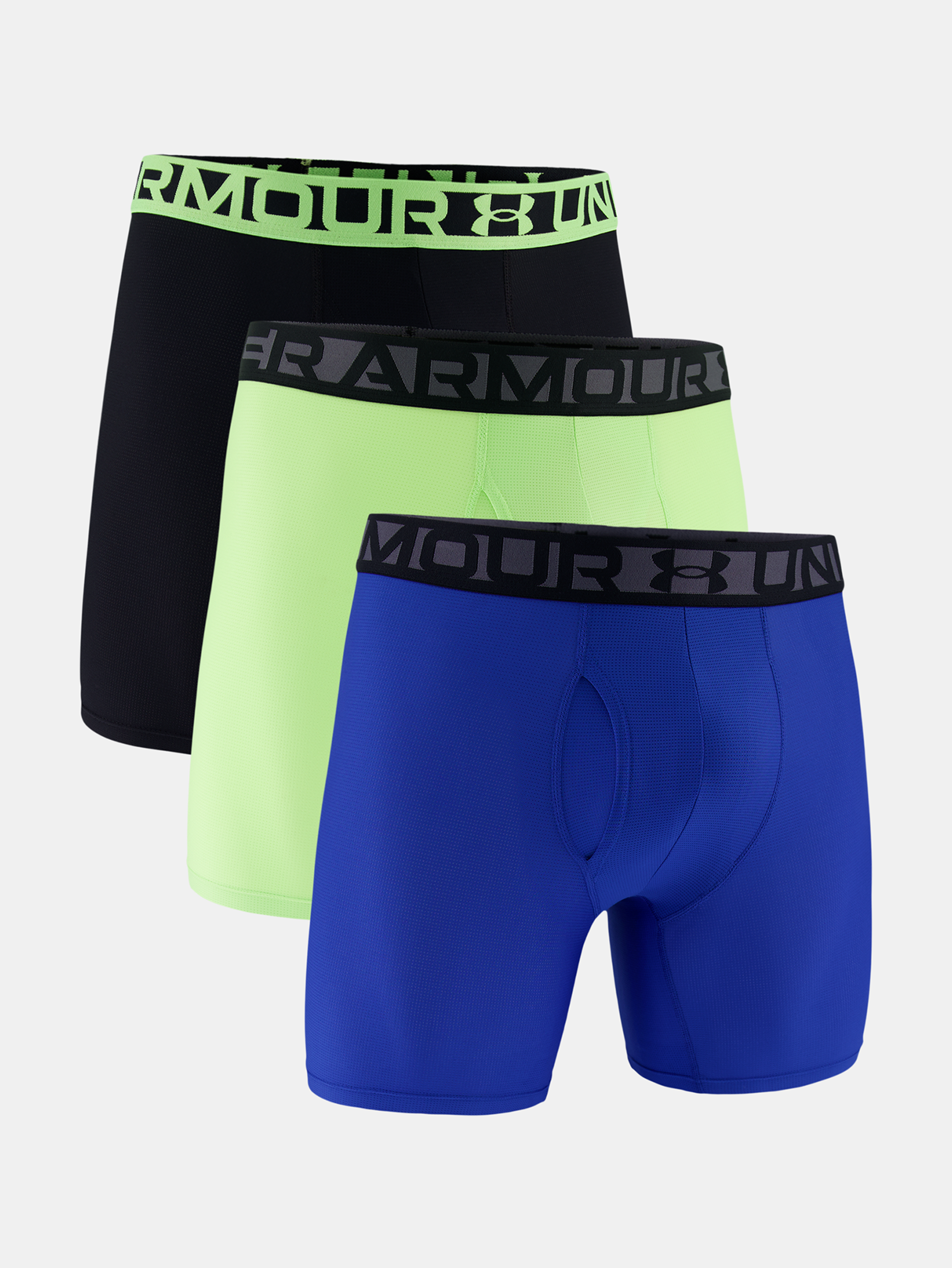 Pánské boxerky Under Armour M UA Ess Tech 6in-3pk