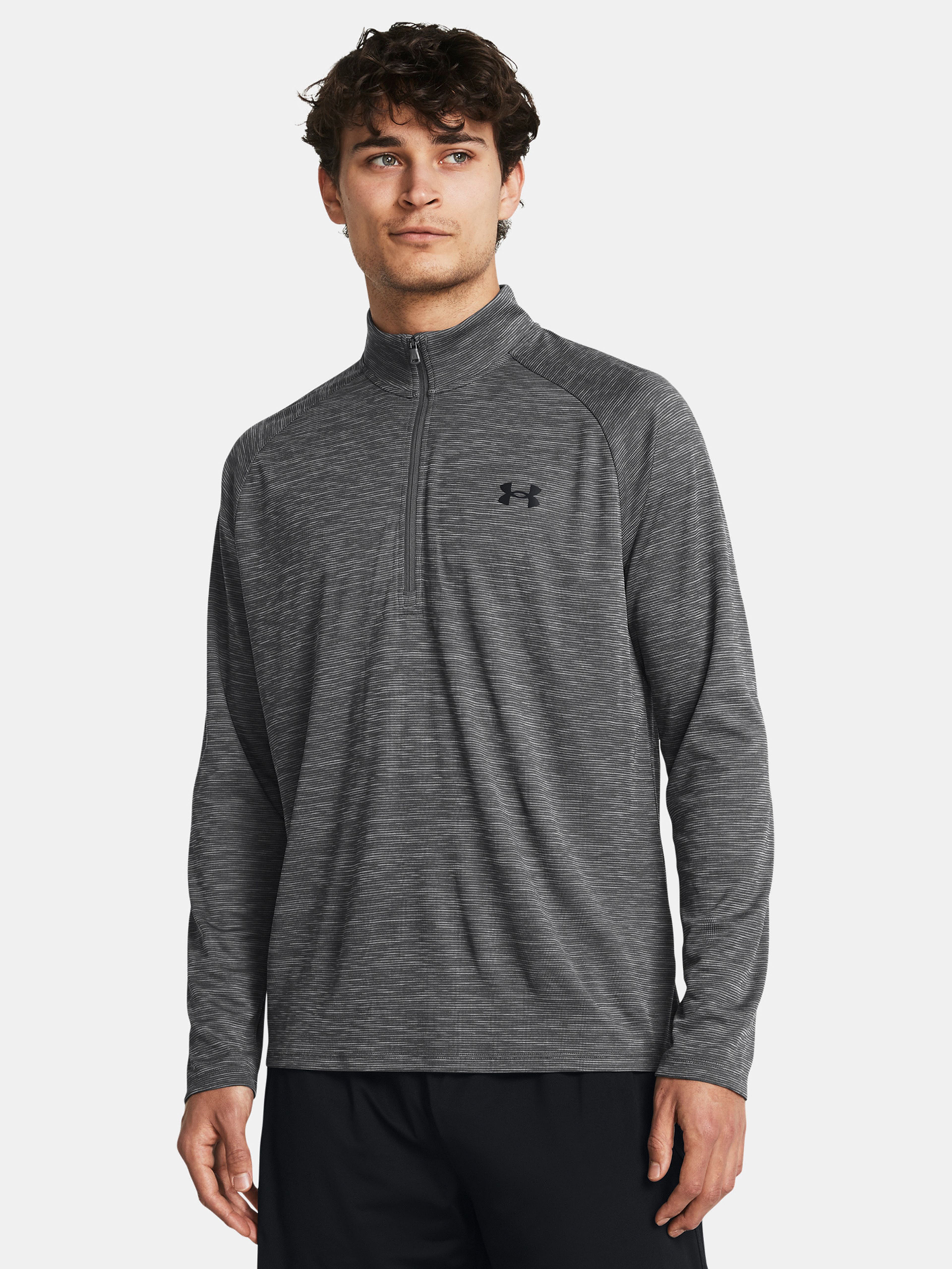 Férfi póló Under Armour UA Tech Textured 1/2 Zip