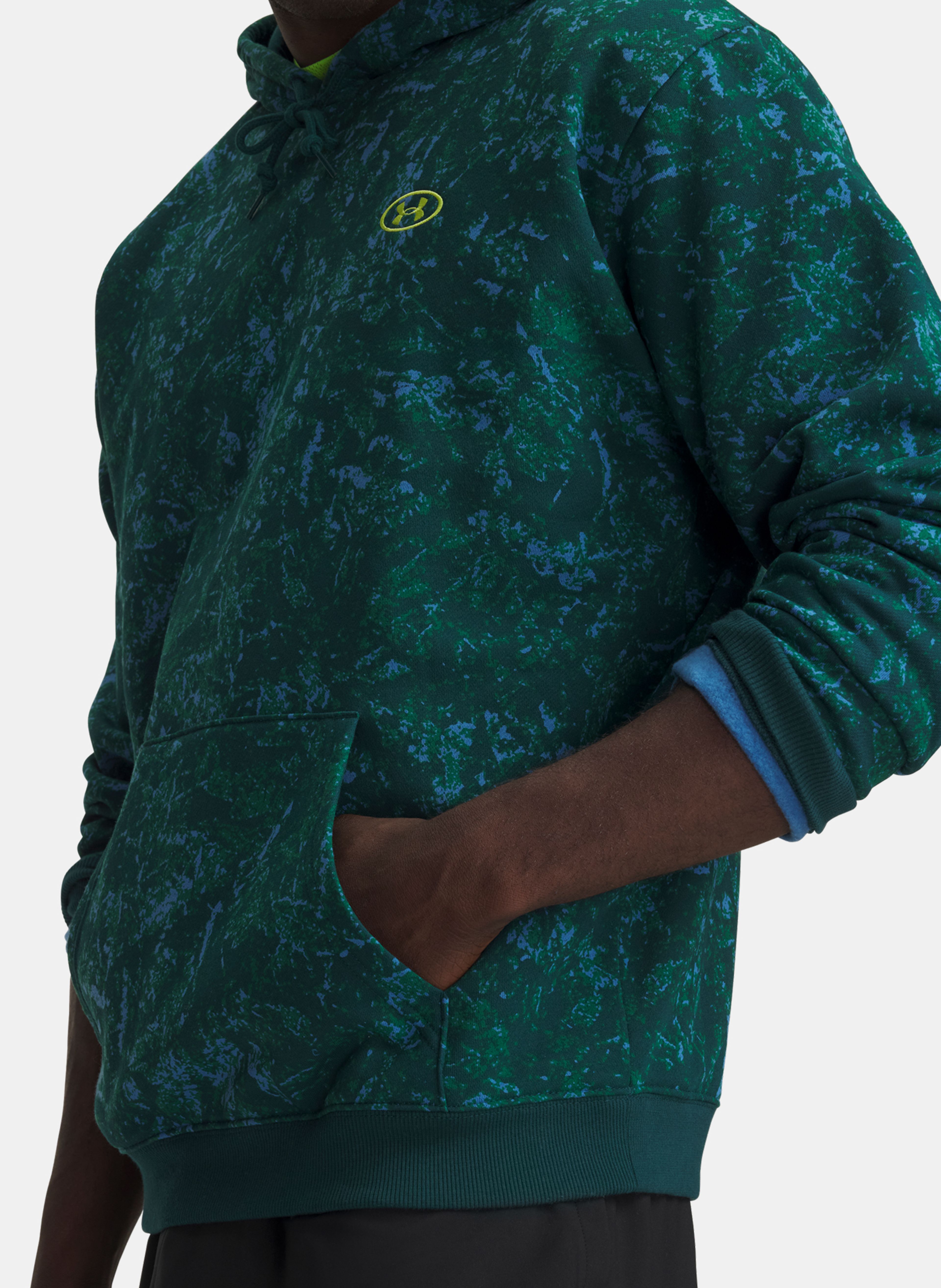Férfi felső Under Armour UA Rival Flc Prtd Hoodie - 003