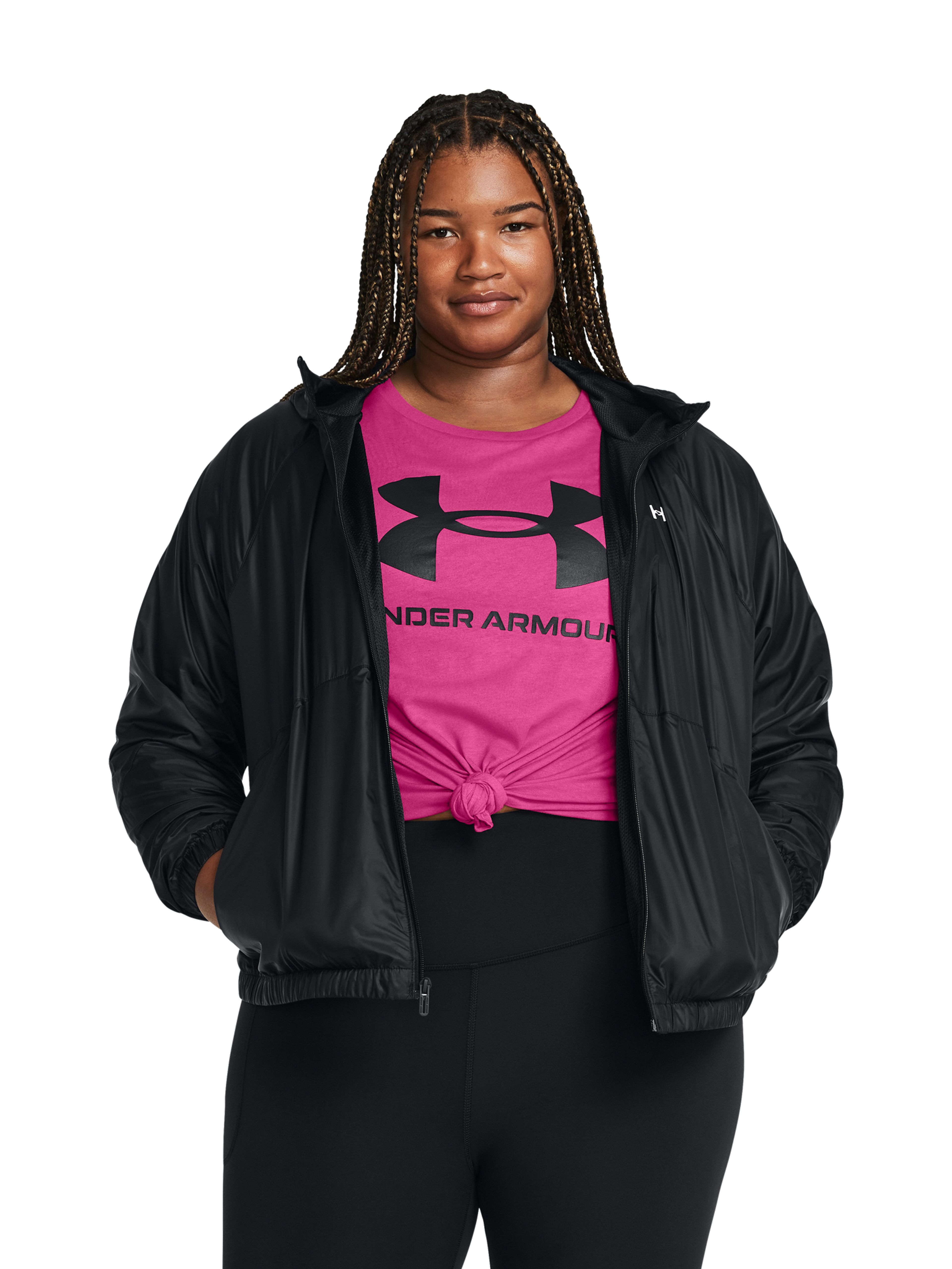 Sieviešu jaka Under Armour UA SPORT WINDBREAKER JKT&-BLK