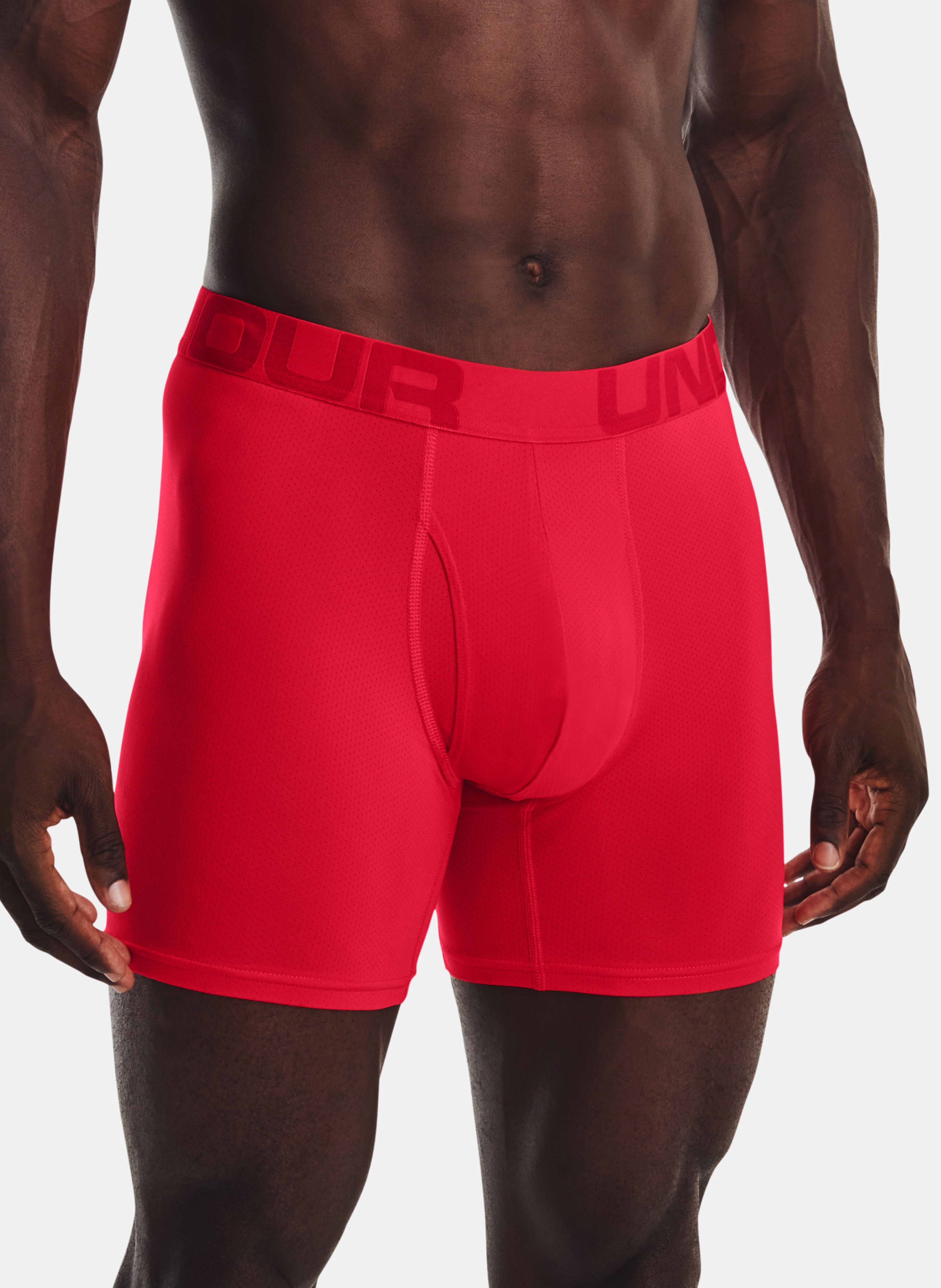 Pánske boxerky Under Armour UA Tech Mesh 6in (2ks) - 002