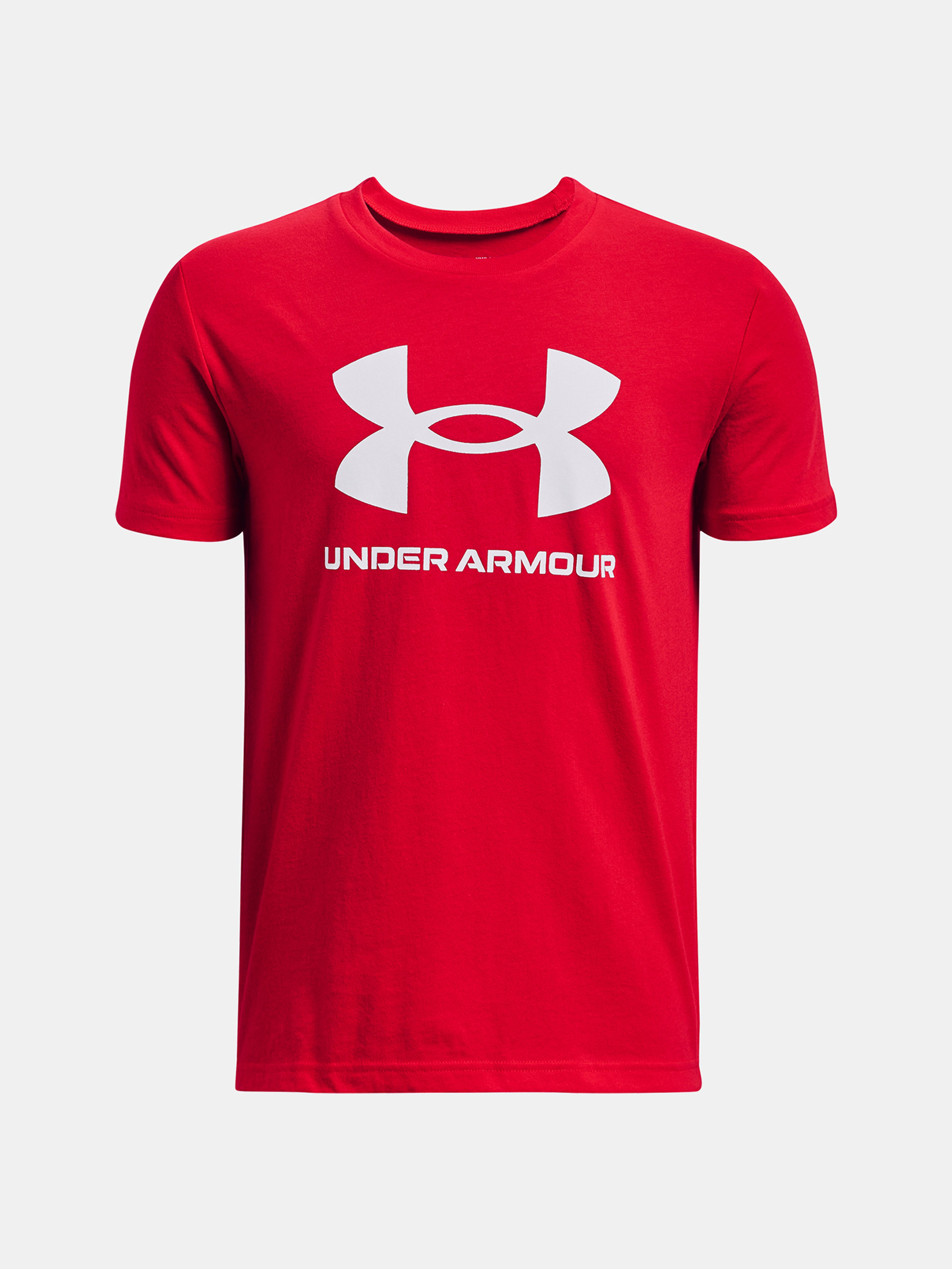 Deška majica Under Armour UA SPORTSTYLE LOGO SS-RED