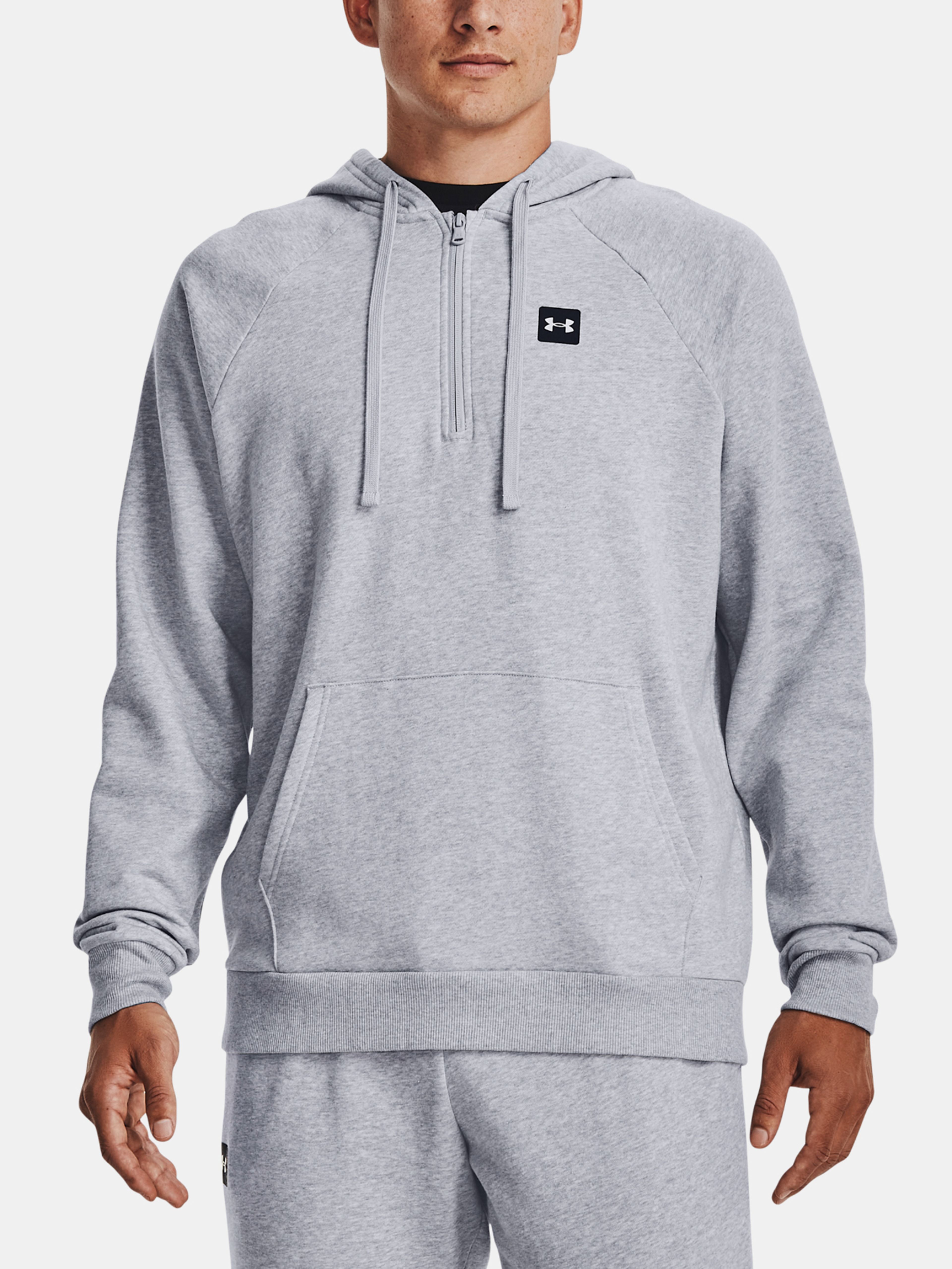 Férfi felső Under Armour UA Rival Fleece 1/2 Zip HD