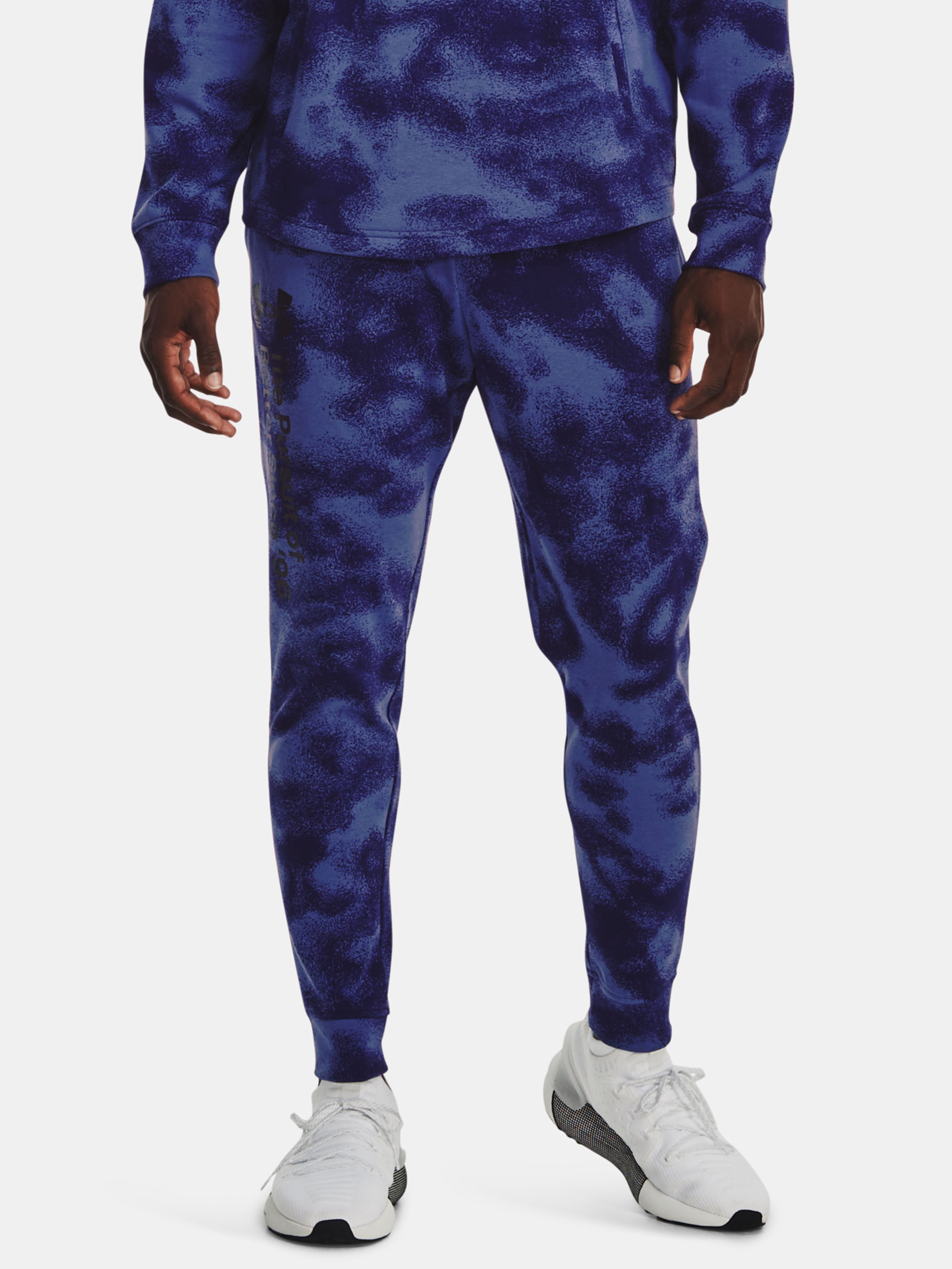 Moške spodnji del trenirke Under Armour UA Rival Terry Novelty Jgr