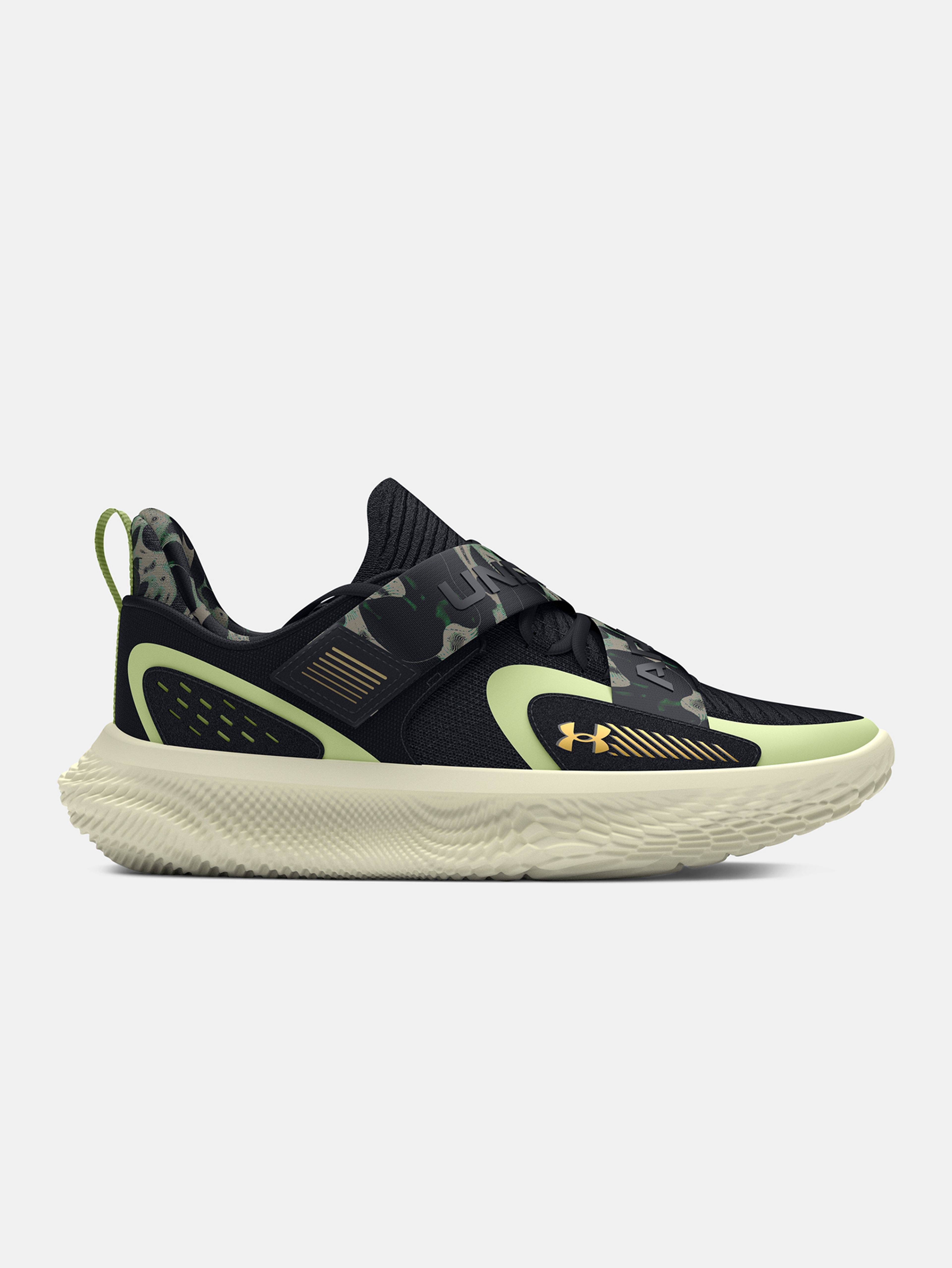 Unisexové boty Under Armour UA FLOW FUTR X 4 CAMO