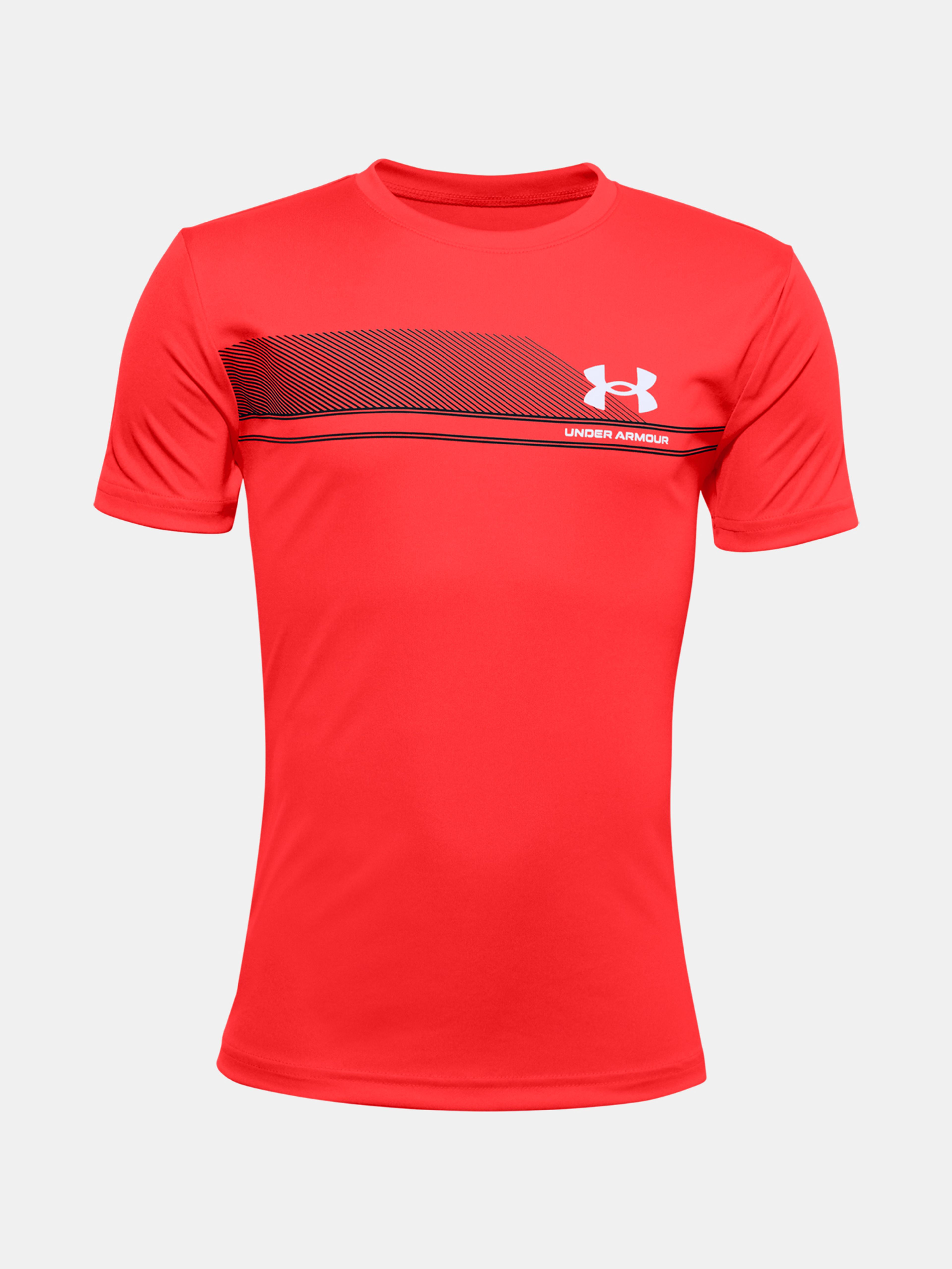 Poiste t-särk Under Armour TECH LOCKUP STRIPE