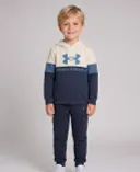 Poiste komplekt Under Armour UA RIVAL PO HOODIE SET-Hallikas - 001