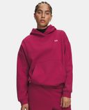 Dámská mikina Under Armour Icon Fleece Hoodie-Červená - 001