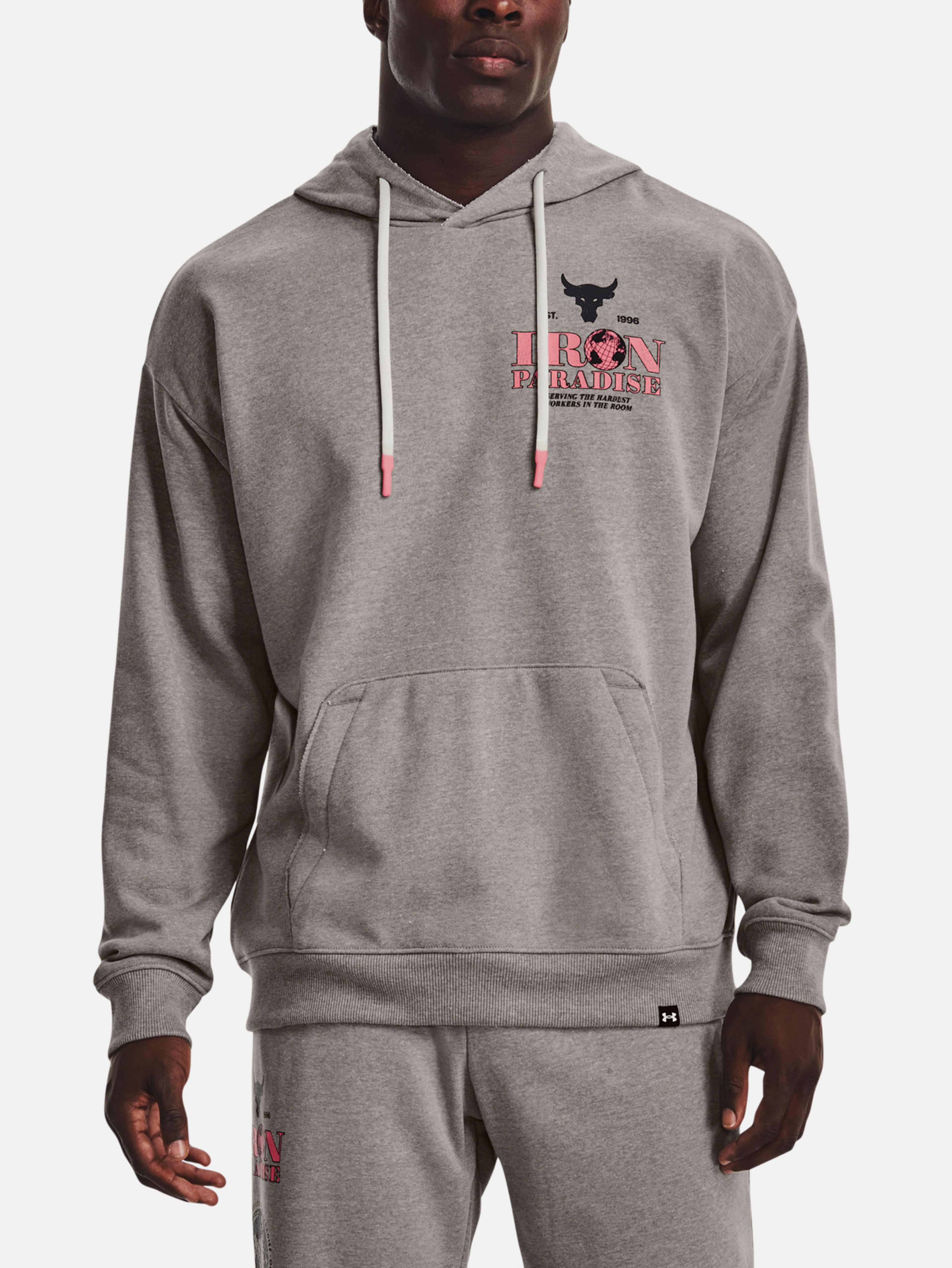 Férfi felső Under Armour UA Pjt Rck HG Hwt Terry Hdy