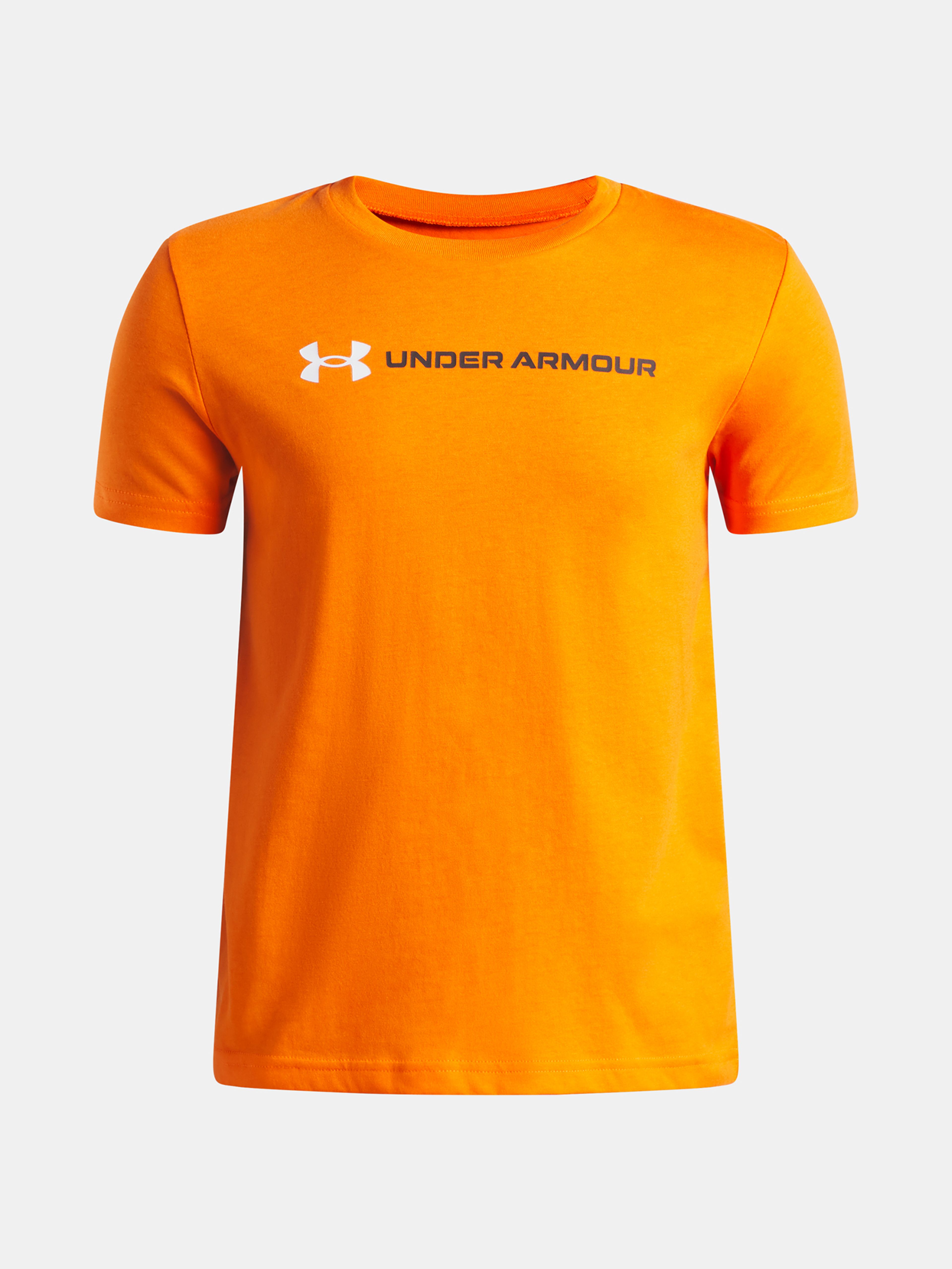 Berniukams  marškinėliai Under Armour UA B LOGO WORDMARK SS - 001