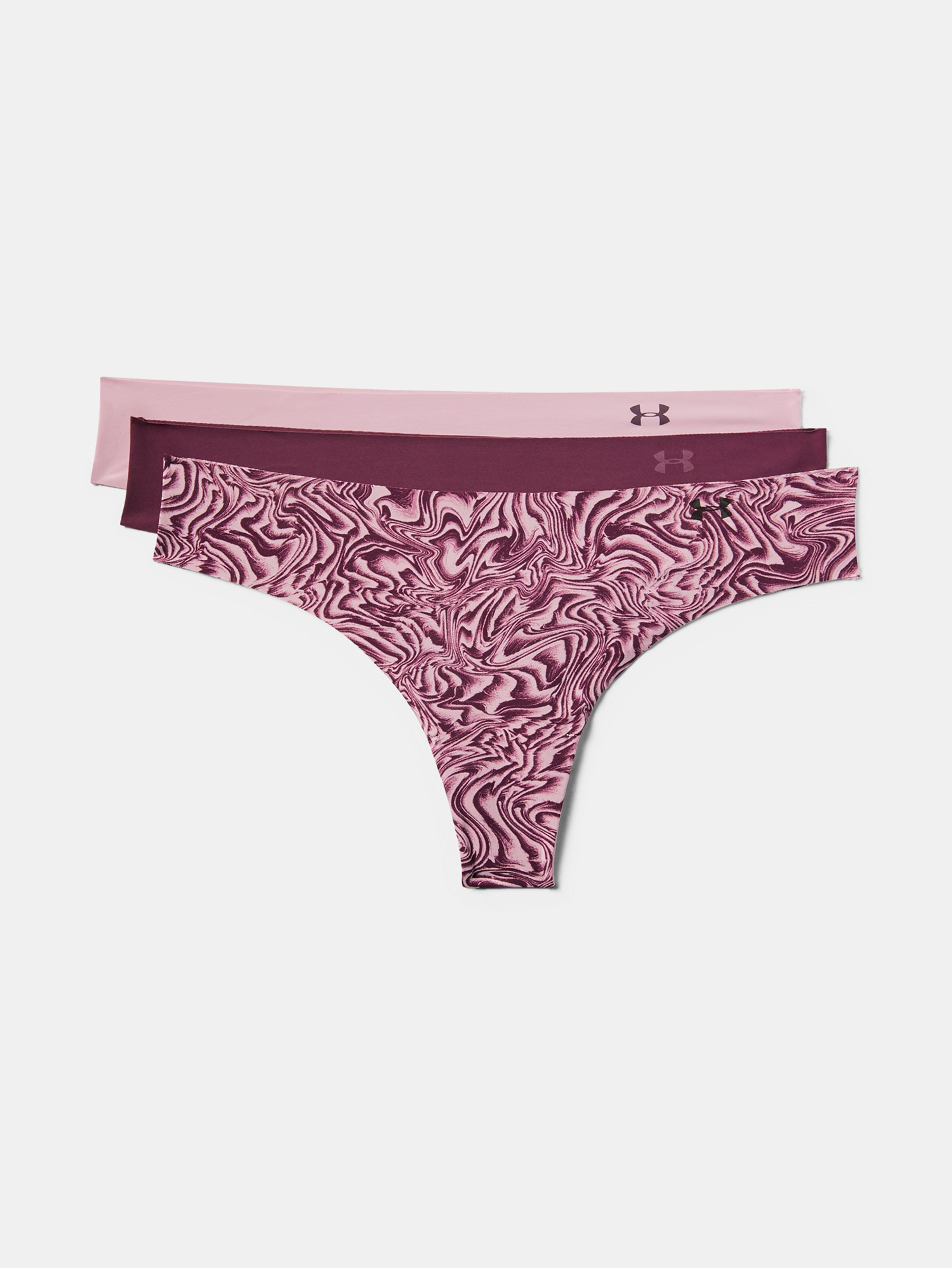 Női tanga Under Armour PS Thong 3Pack Print