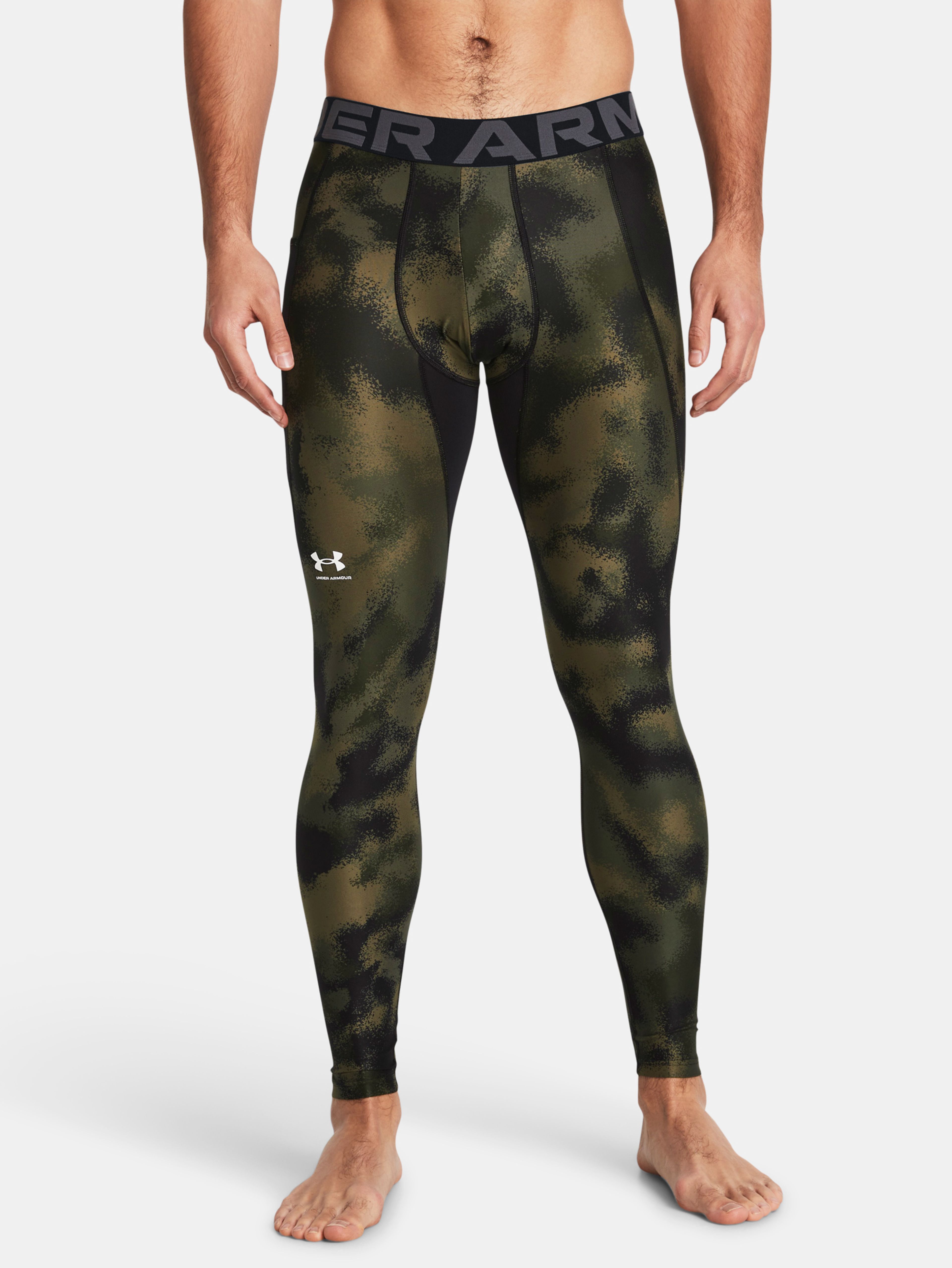 Pánské legíny Under Armour UA HG Armour Printed Lgs