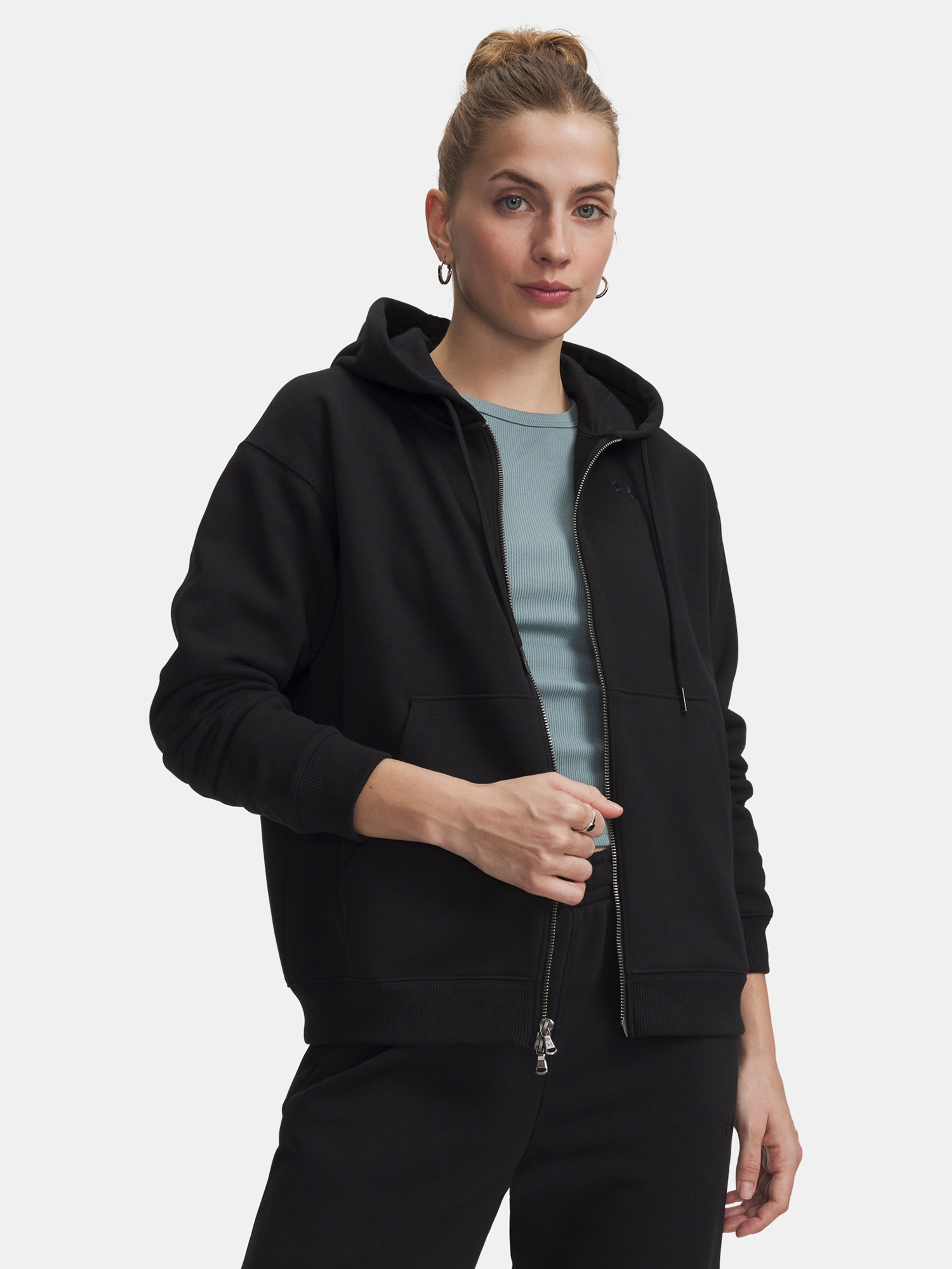 Dámská mikina Under Armour UA Icon HWT Terry FZ - 001