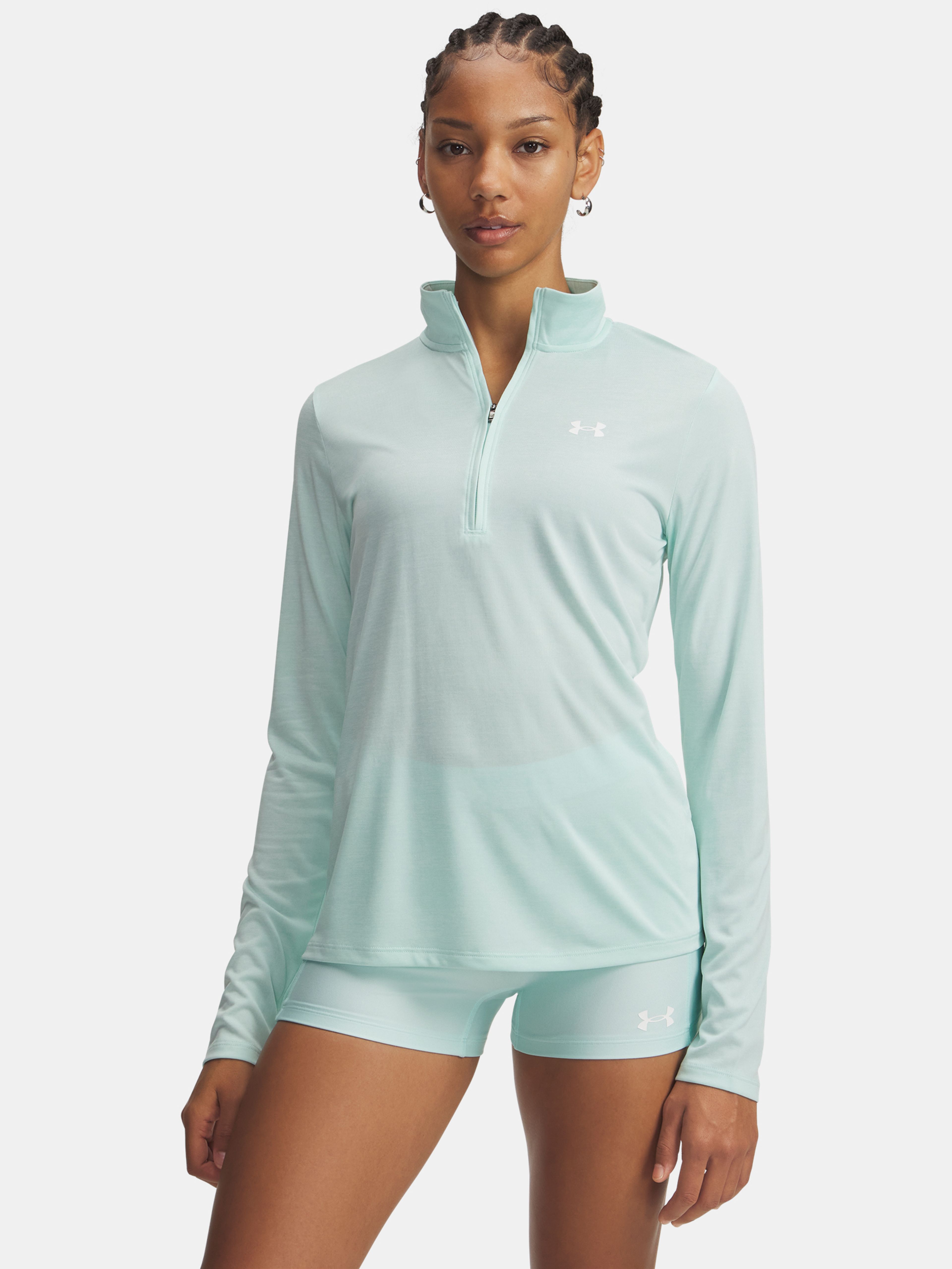Női póló Under Armour Tech 1/2 Zip- Twist
