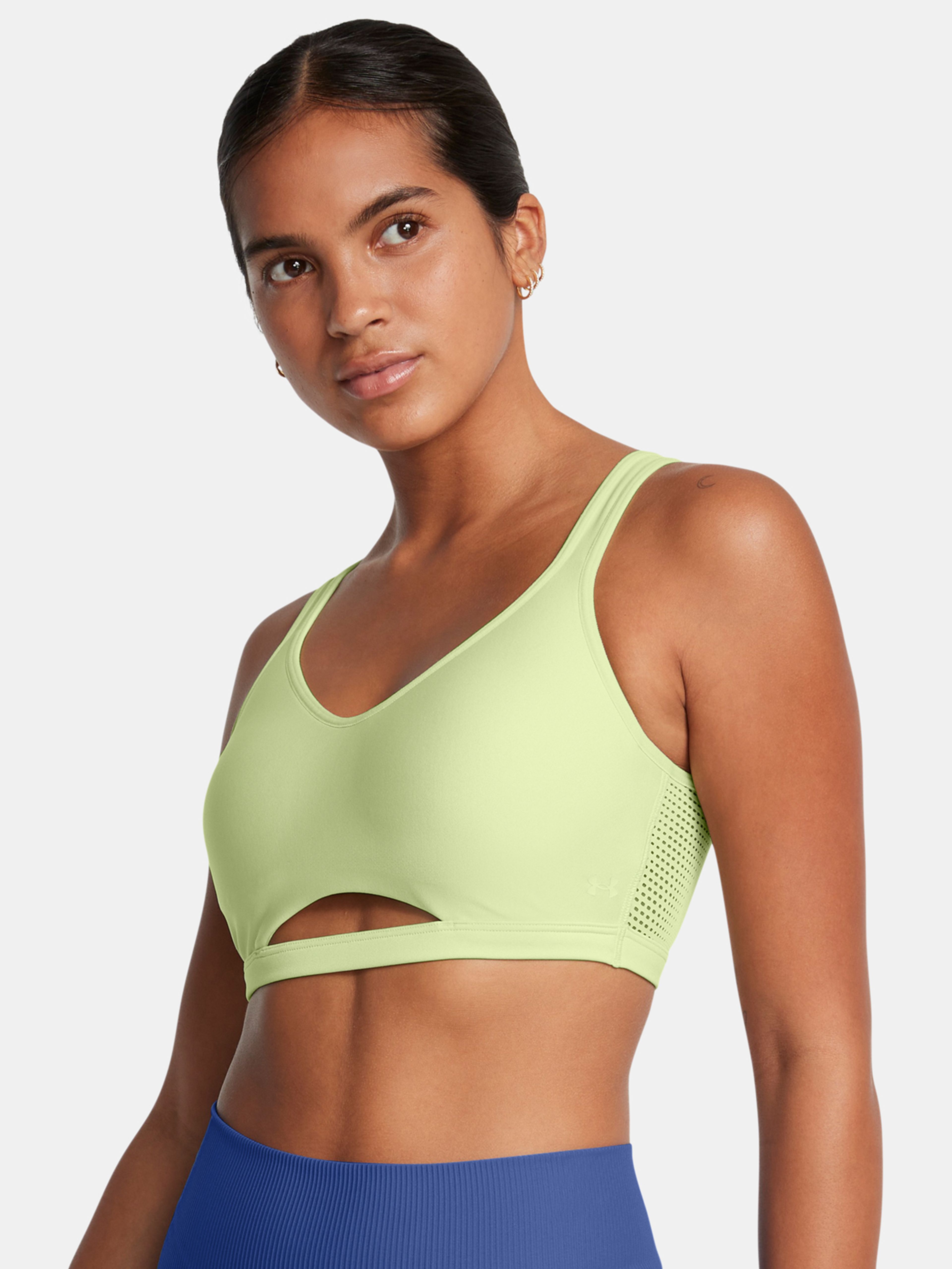 Női melltartó Under Armour UA Infinity Low Mesh-GRN