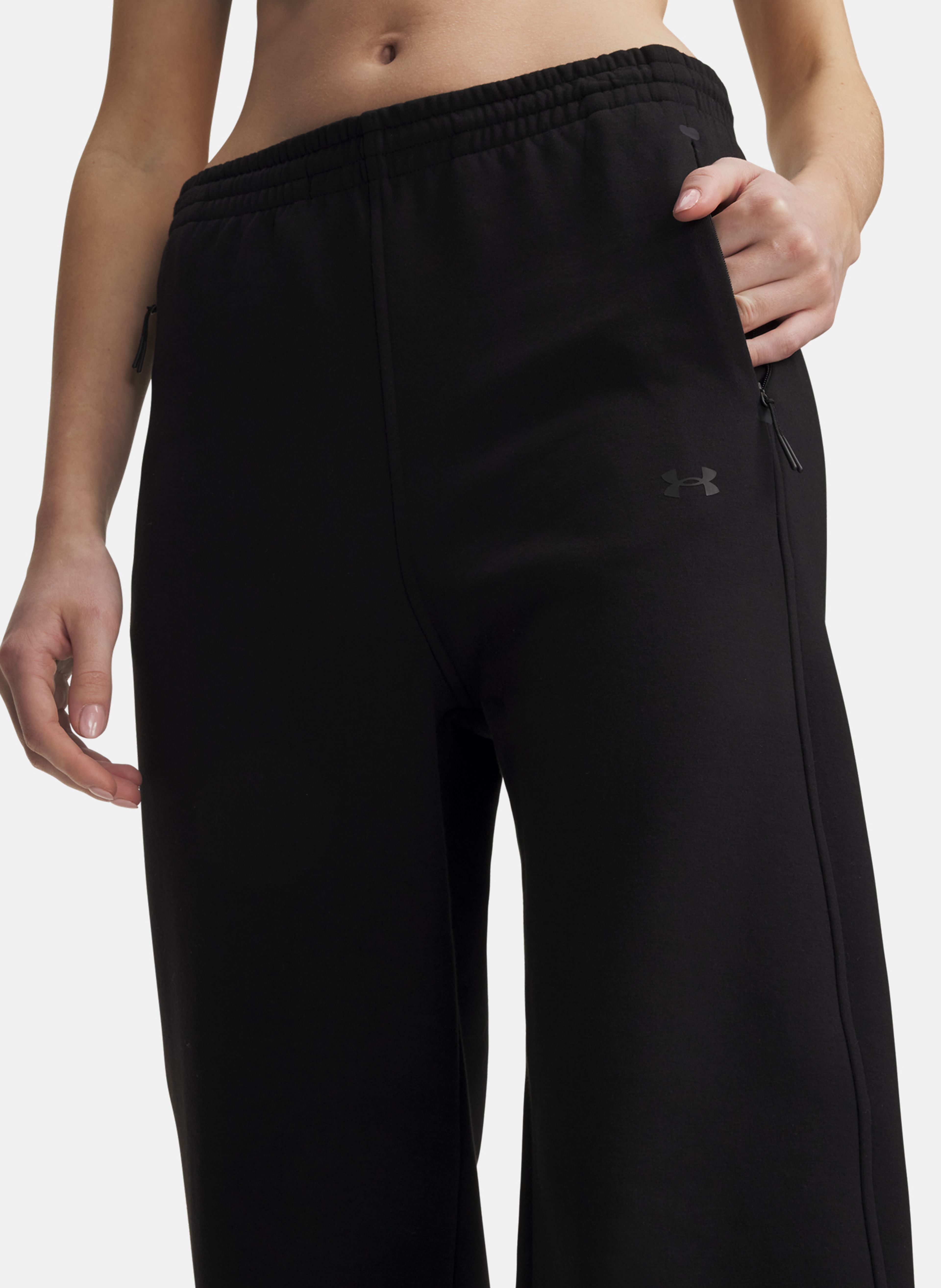 Dámske športové nohavice Under Armour Unstoppable Flc Open Pant - 003