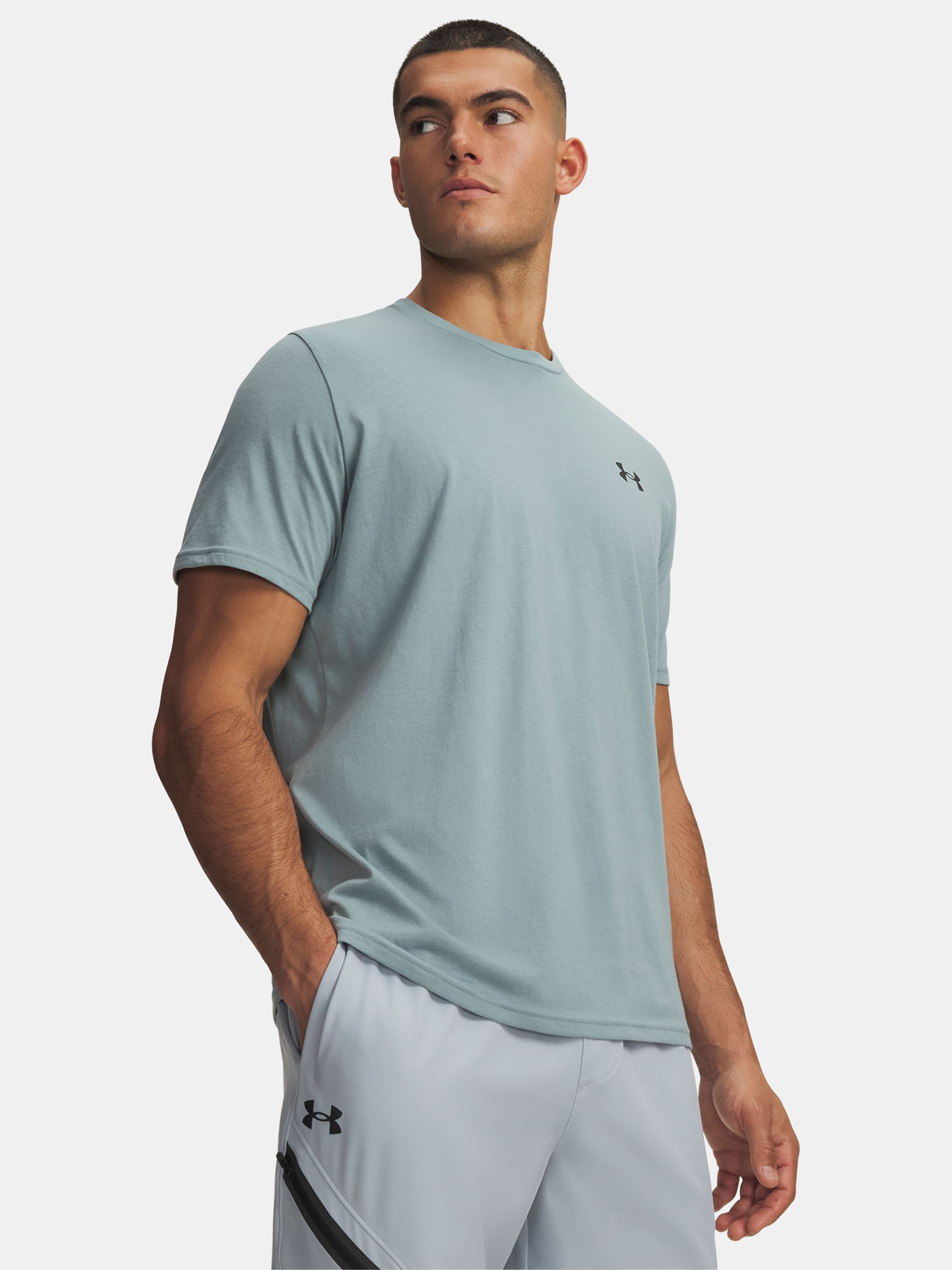 Moška majica Under Armour UA M CENTER BOXED LOGO SS - 001