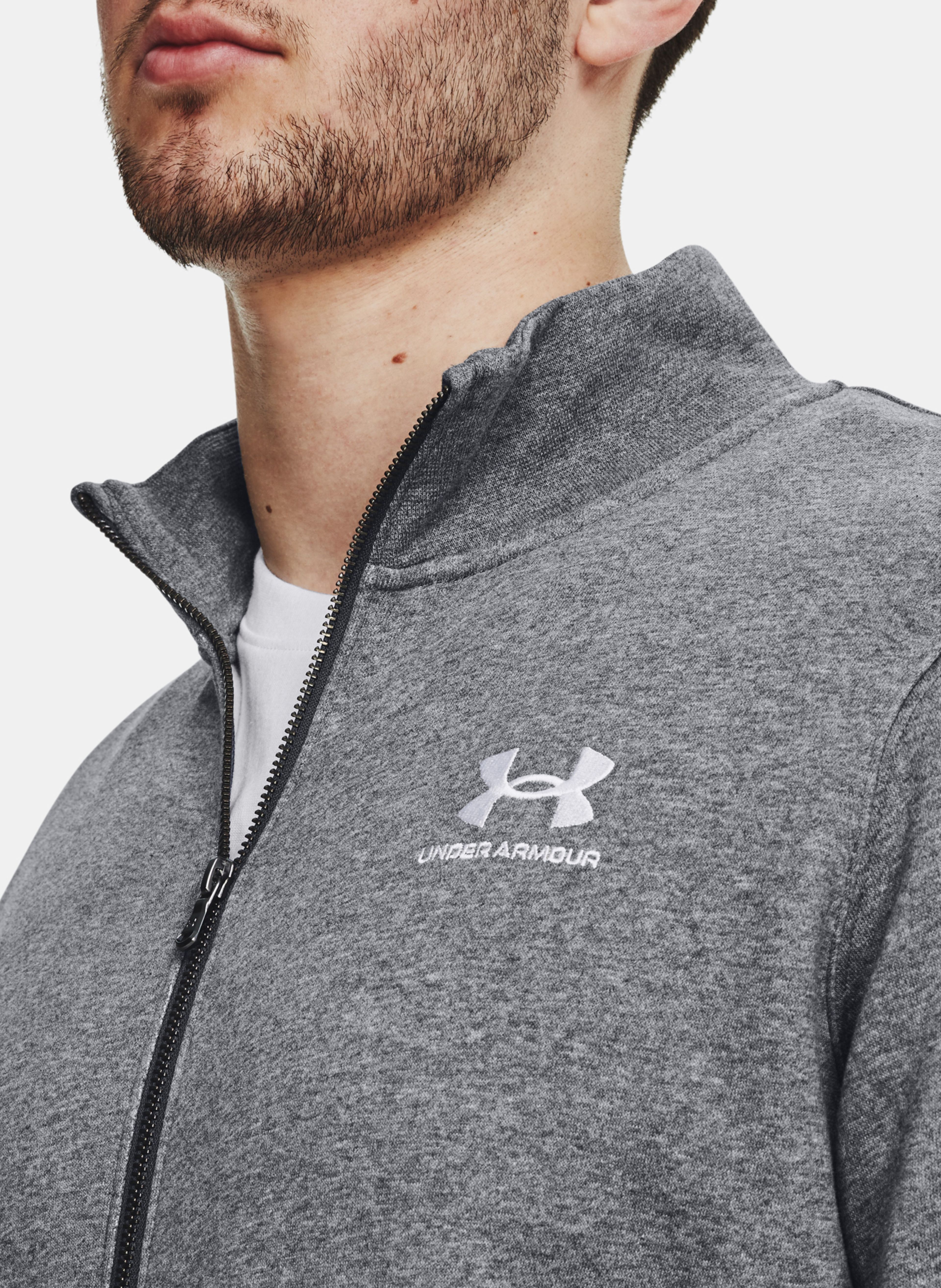 Férfi dzseki Under Armour UA Essential Flc Track Jkt - 005