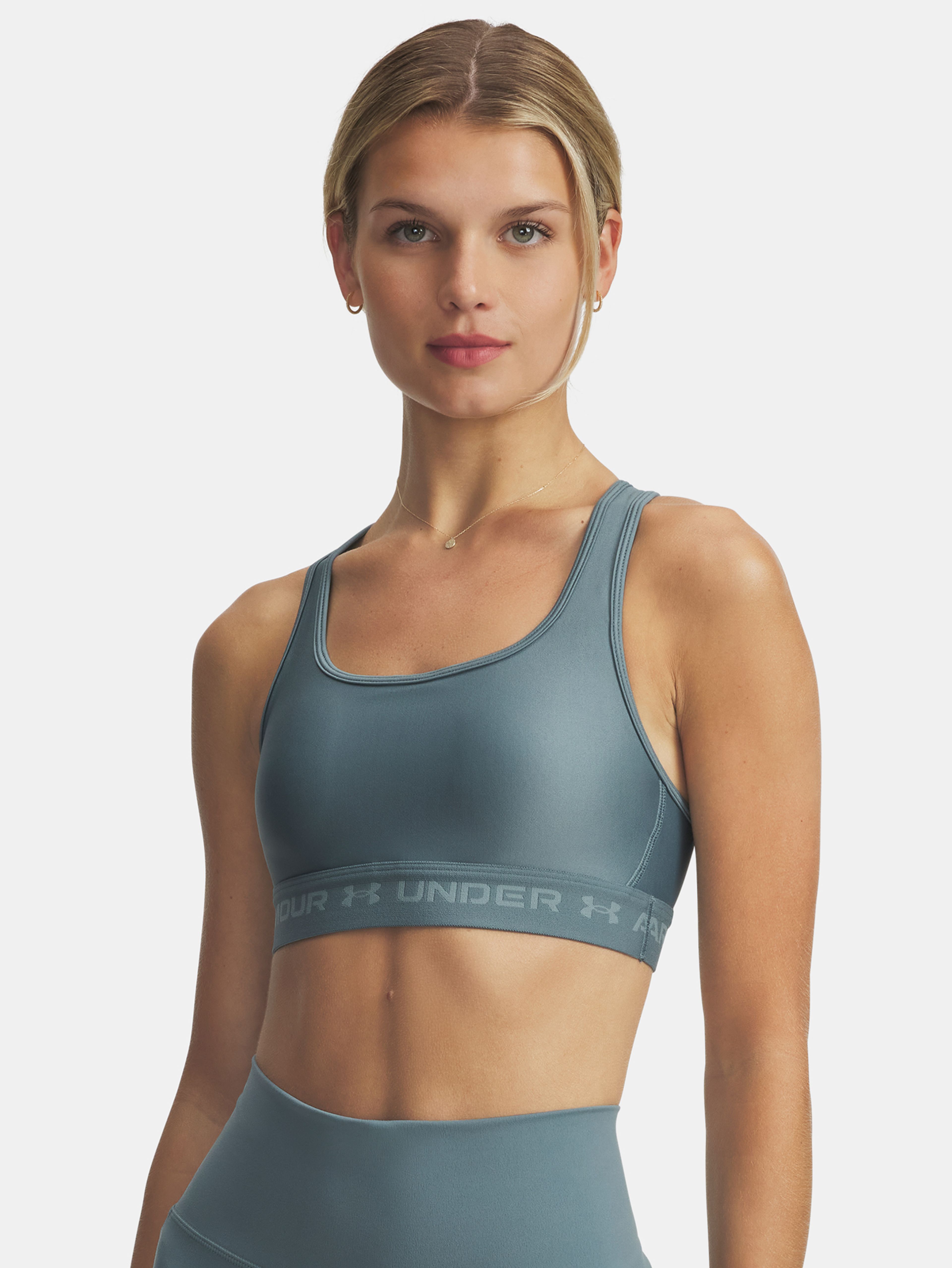 Moteriška liemenėlė Under Armour Crossback Mid Bra-BLU