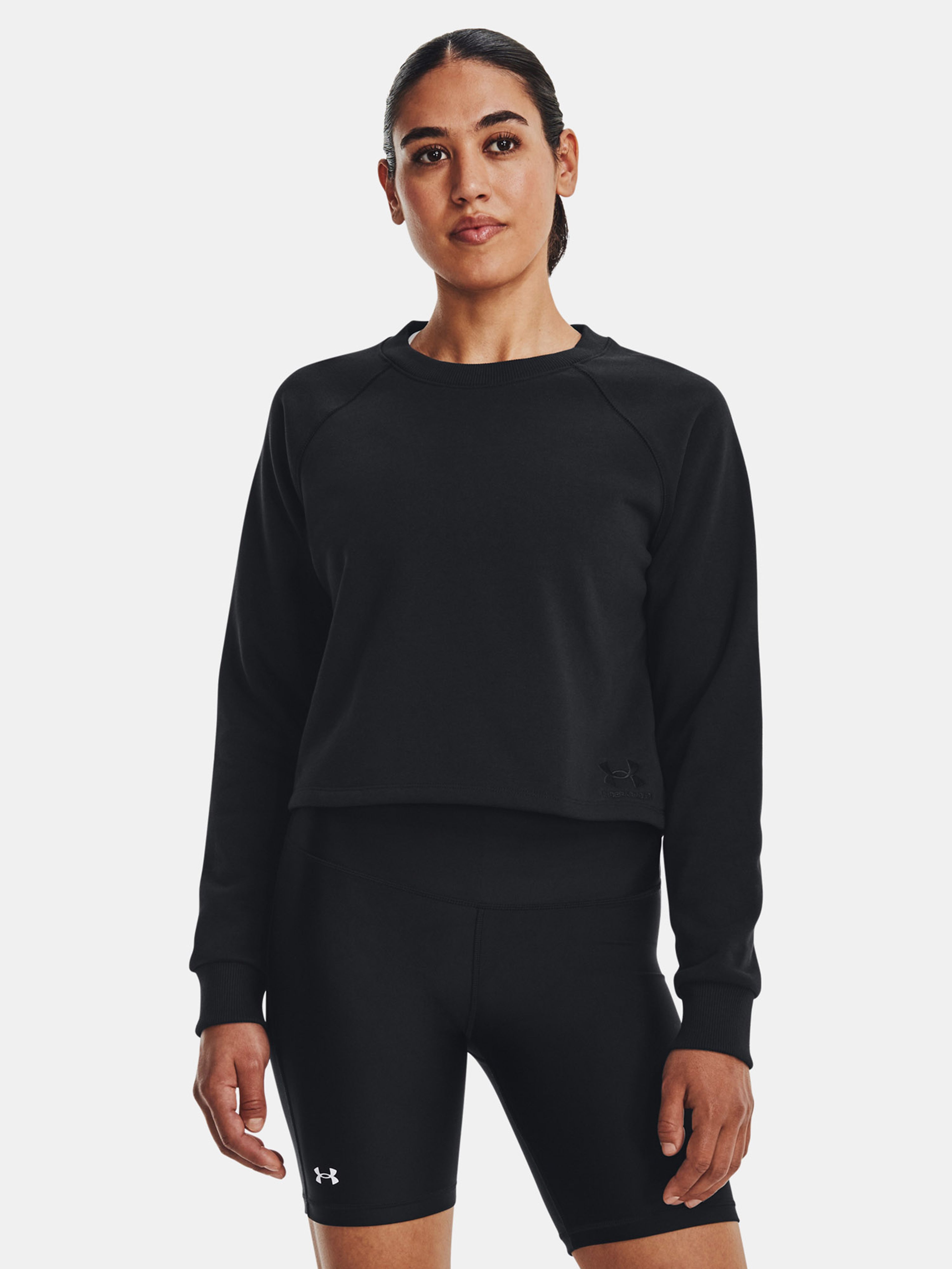 Dámská mikina Under Armour UA Crop Terry LS BTG