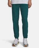 Pánské tepláky Under Armour UA Vibe Woven Jogger-Zelená - 004