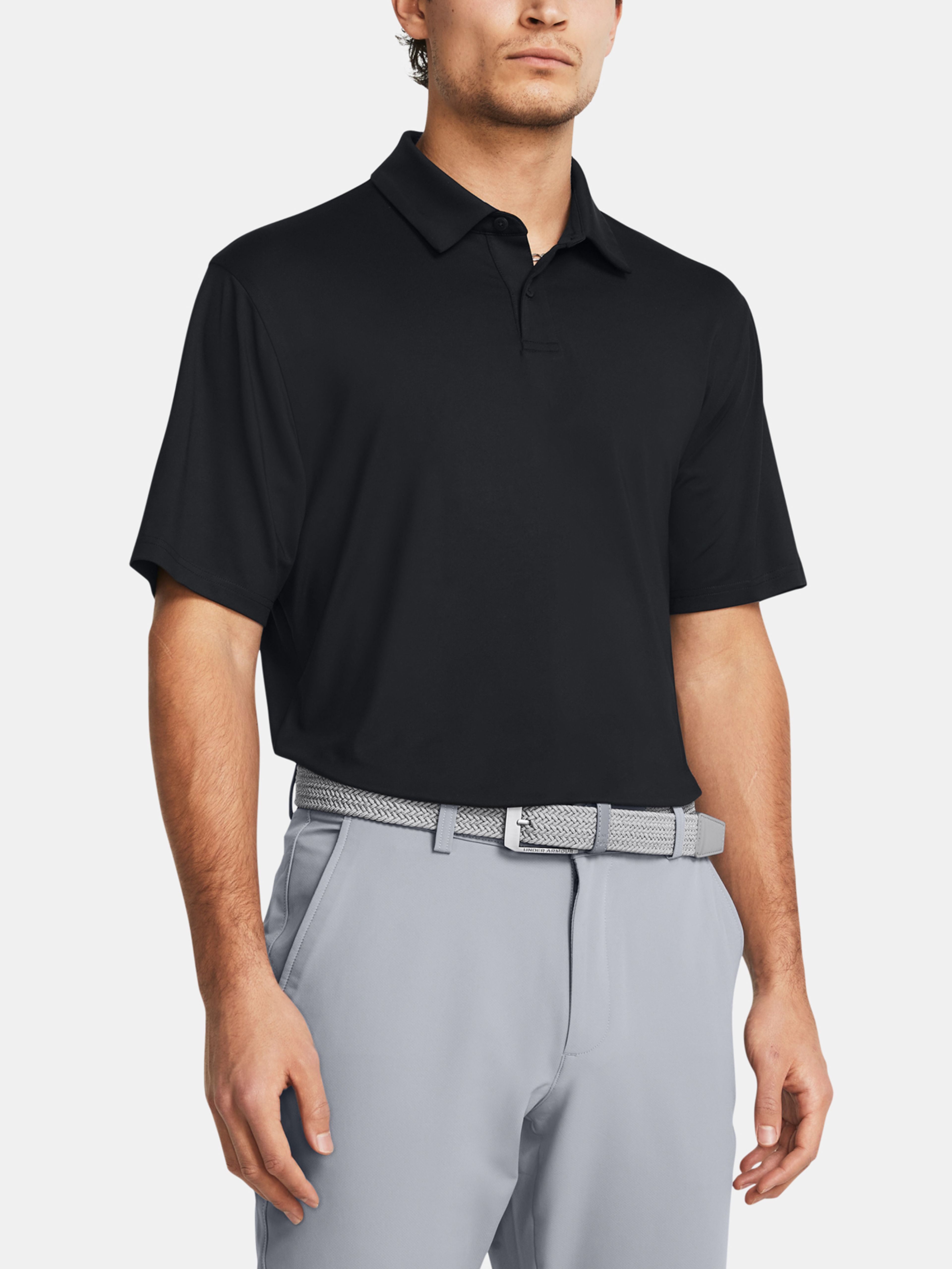 Pánske tričko Under Armour UA T2G Polo LB-BLK