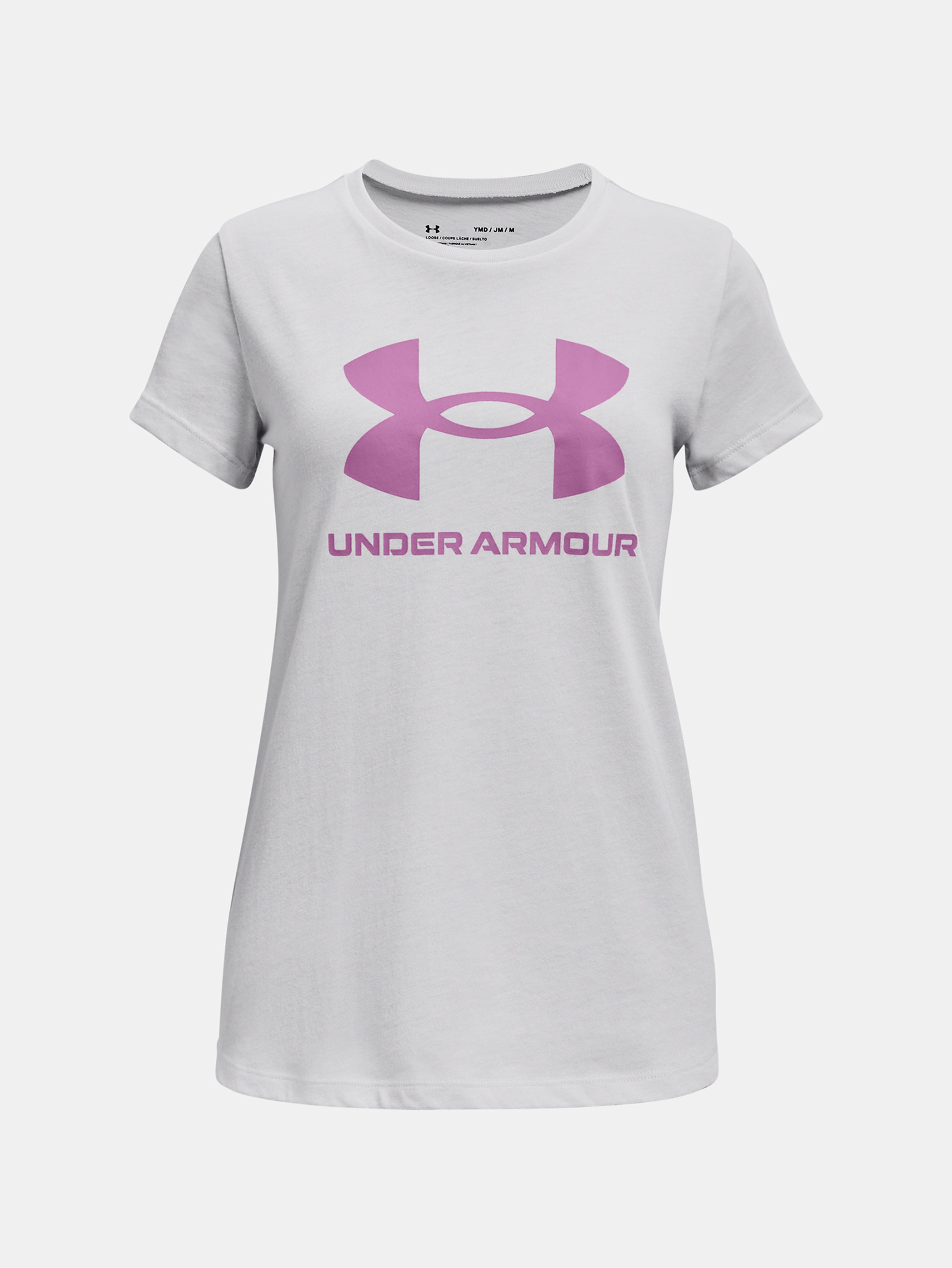 Mergaitėms marškinėliai Under Armour UA SPORTSTYLE LOGO SS