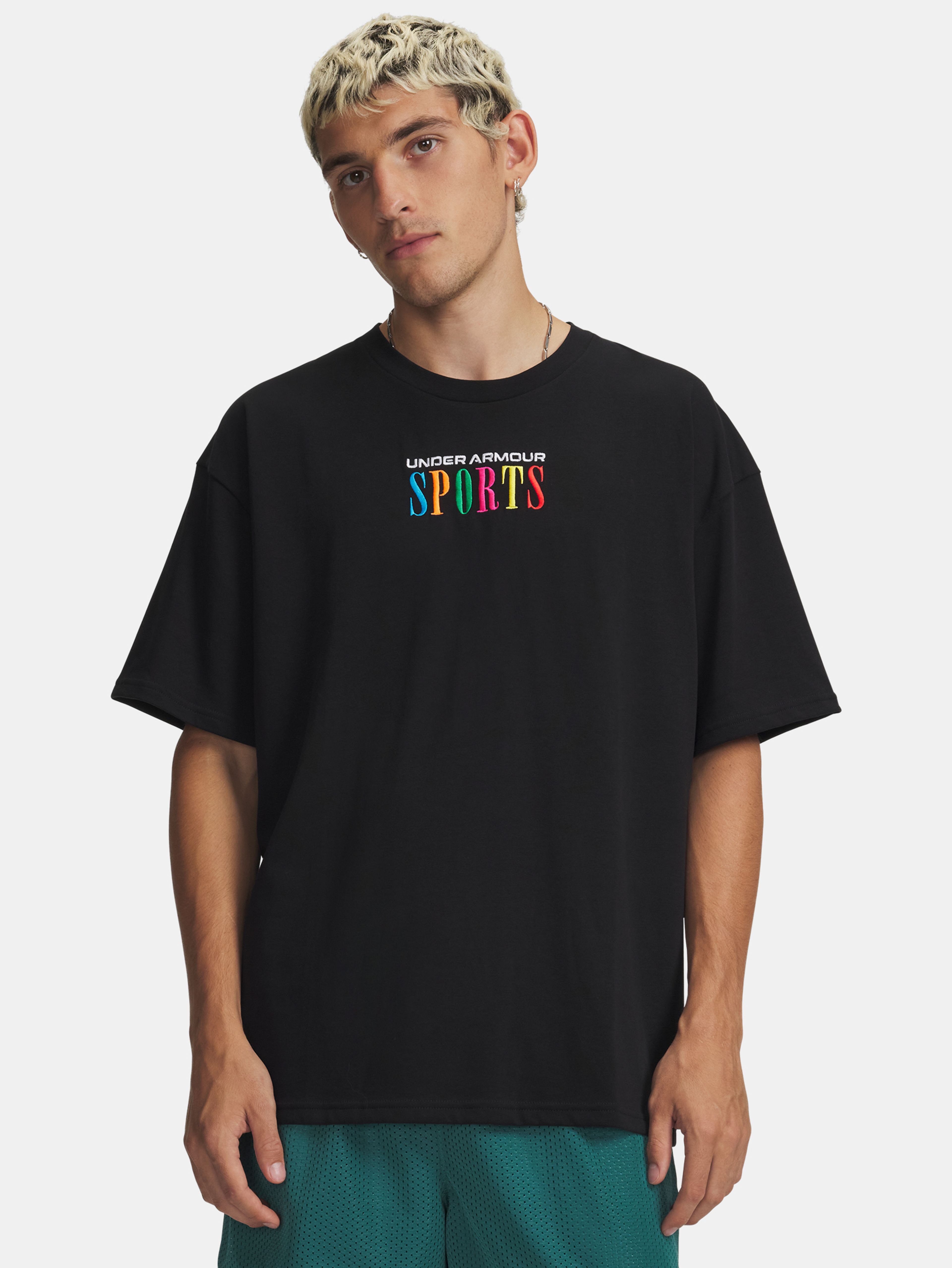 Férfi póló Under Armour UA M HWT SPORTS SS