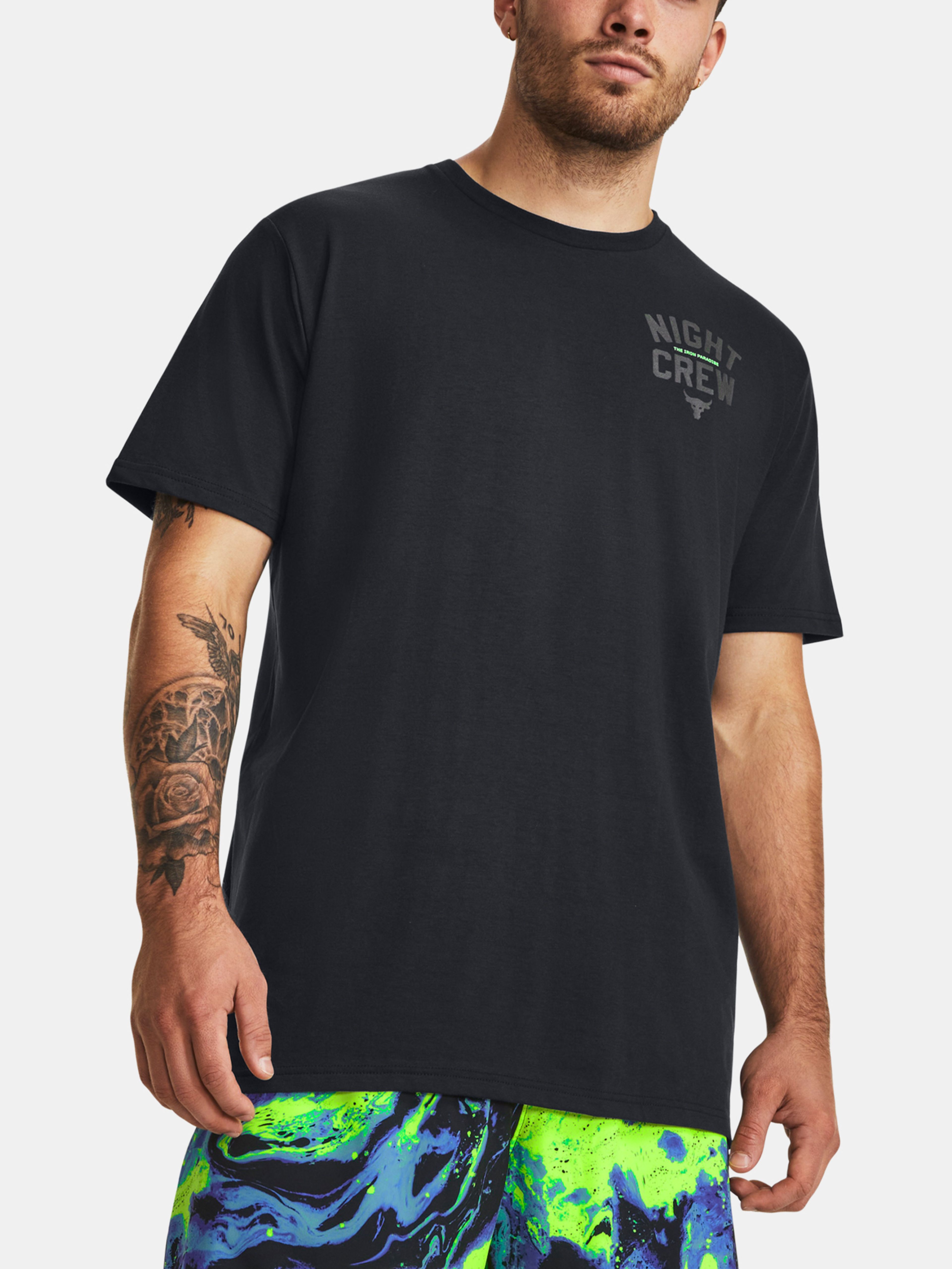 Pánské tričko Under Armour UA PJT ROCK NIGHT CREW SS