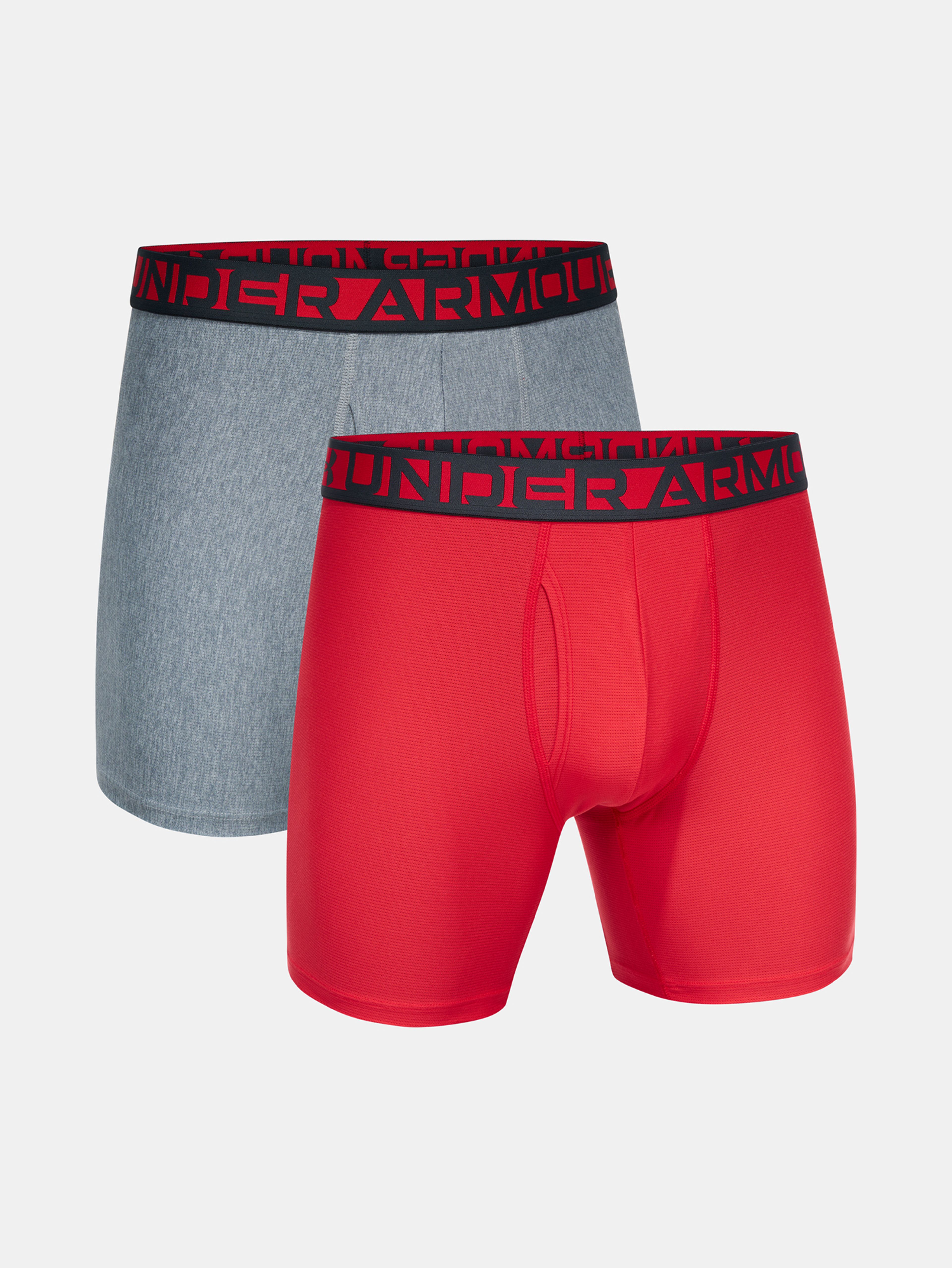 Vyriški bokseriniai šortai Under Armour UA Essential Tech Mesh - Solid 6 - 2pk - 001