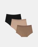 Sieviešu biksītes Under Armour UA Ps Ns Lace Trim Boyshort-Solid - 3pk-Krāsains - 003