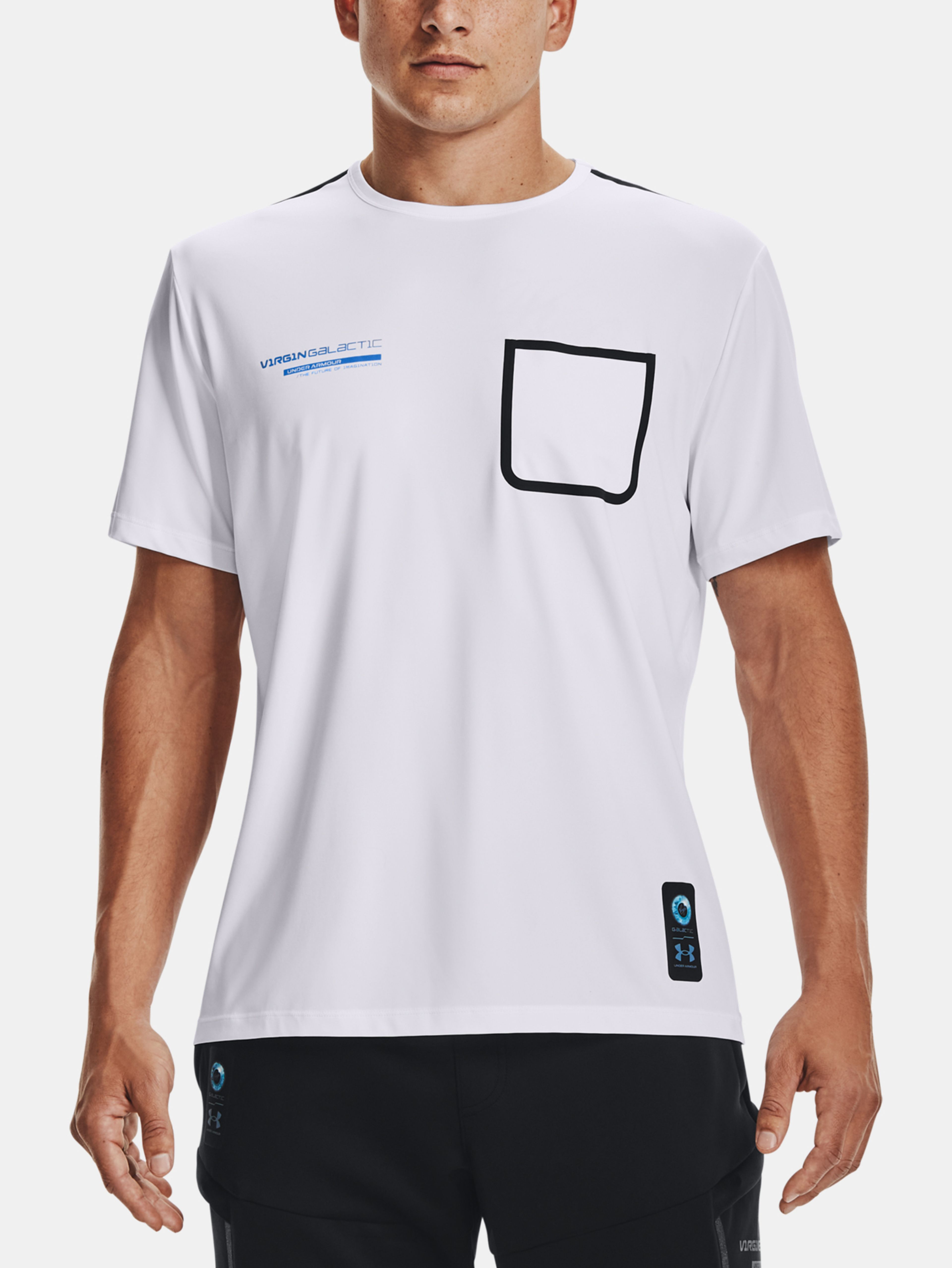 Unisexové tričko Under Armour VG Unisex Short Slv Pkt Tee