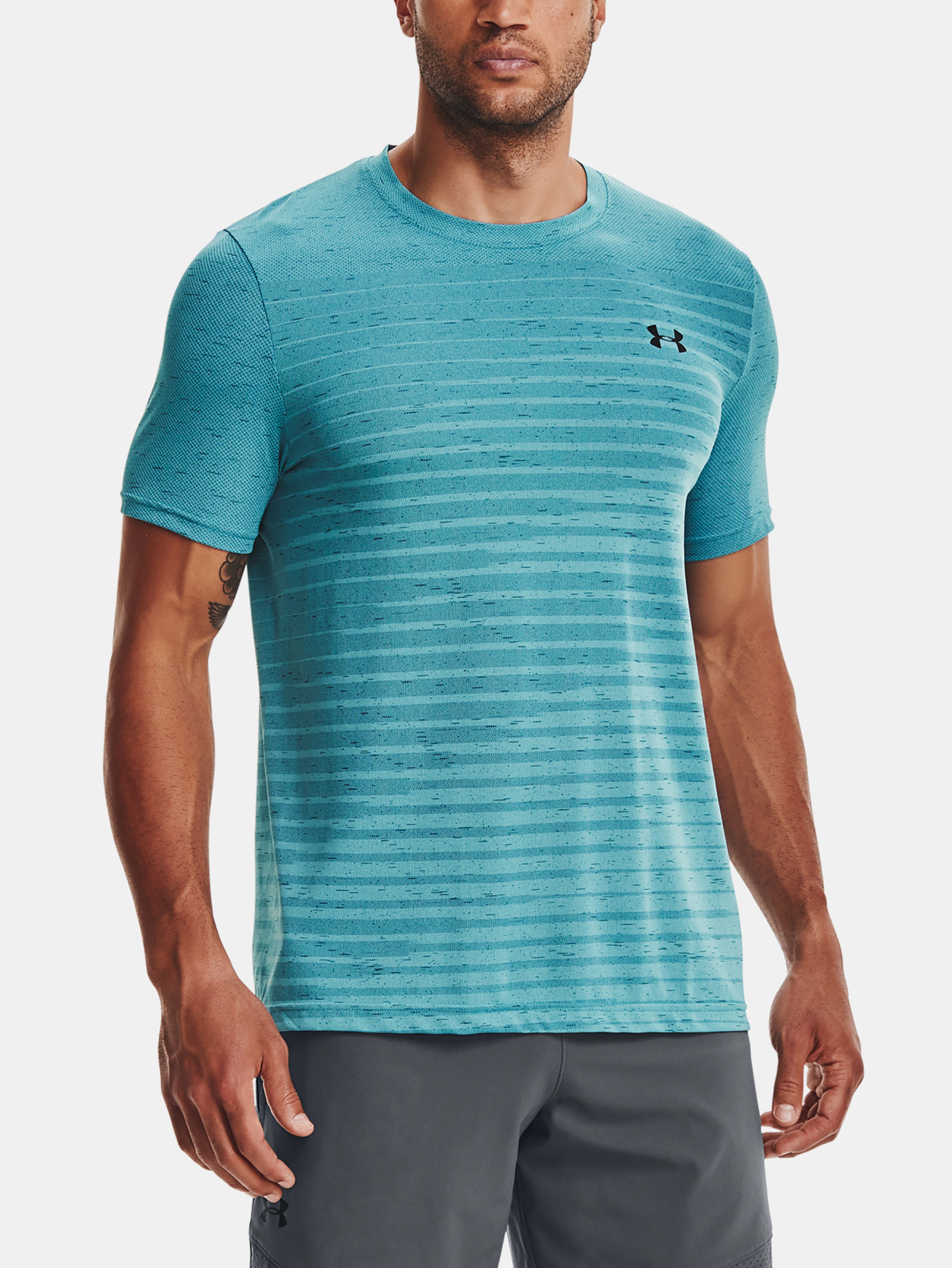 Pánske tričko Under Armour Seamless Fade SS