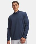 Meeste dressipluus Under Armour UA M Sweater Fleece Crew-Sinine - 002